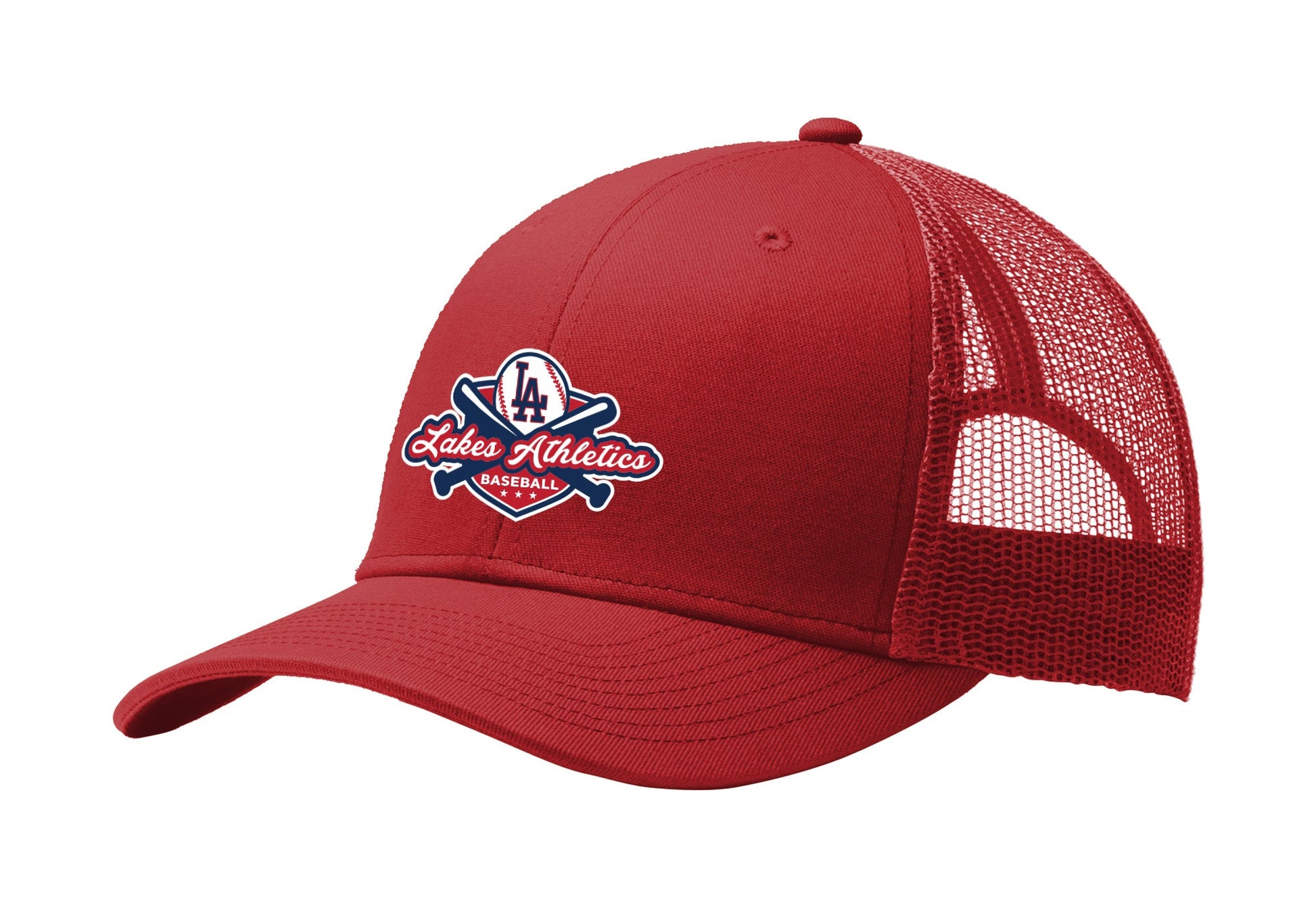 Lakes Athletics Embroidered Snapback Trucker Hat with Mesh - Mato & Hash