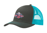 Lakes Athletics Embroidered Snapback Trucker Hat with Mesh - Mato & Hash