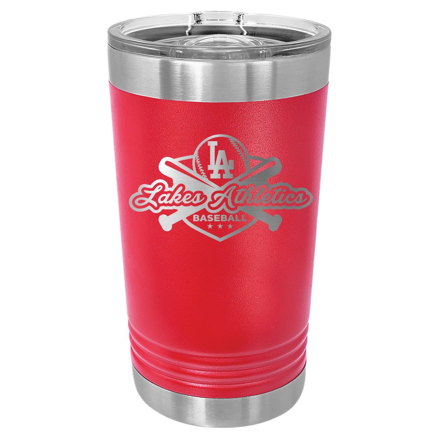 Lakes Athletics Lasered Tumbler 16 oz Tumbler - Mato & Hash