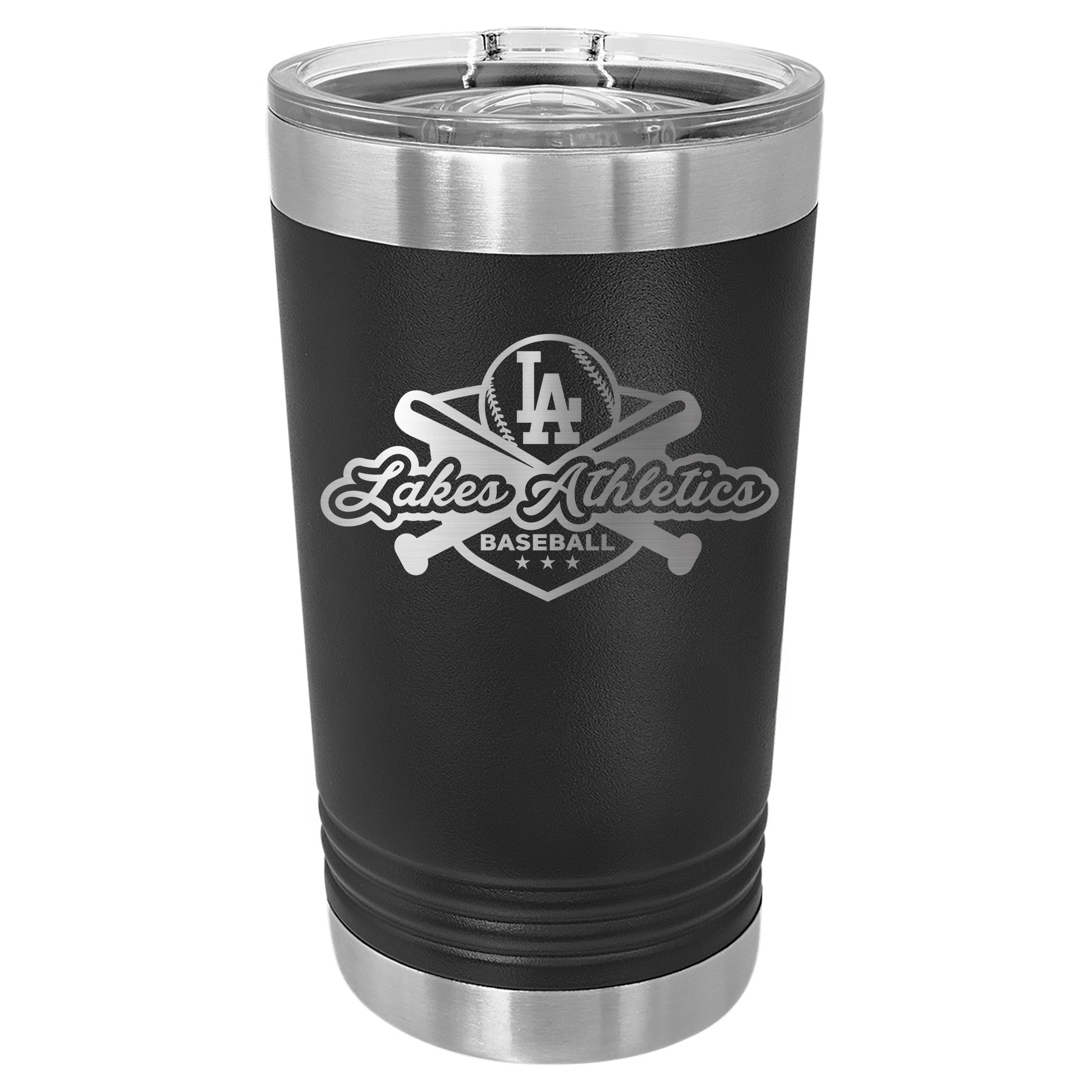 Lakes Athletics Lasered Tumbler 16 oz Tumbler - Mato & Hash