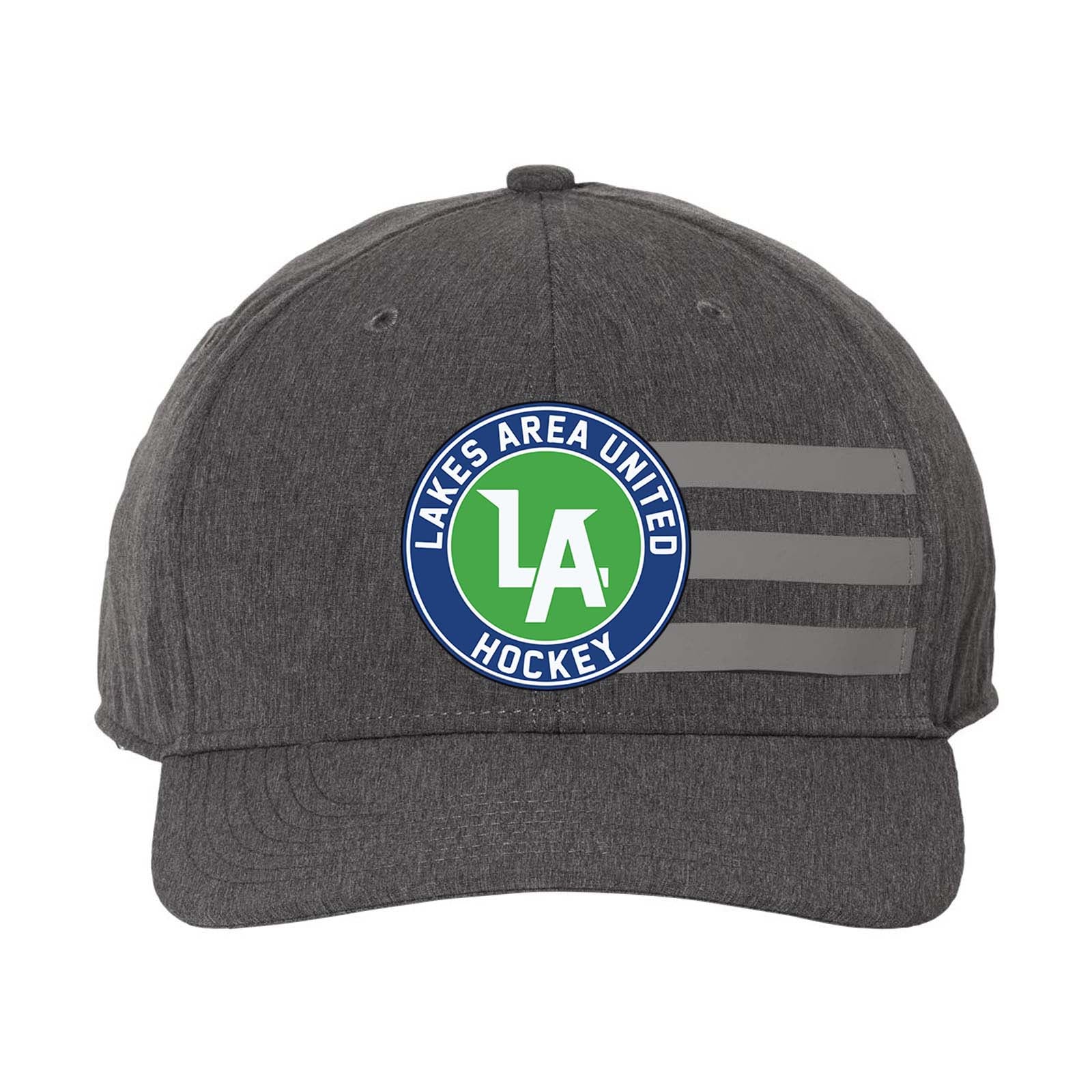 Lakes United Hockey Adidas - Bold 3-Stripes Cap Embroidery - Mato & Hash