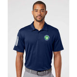 Lakes United Hockey Adidas - Floating 3-Stripes Polo Embroidery - Mato & Hash