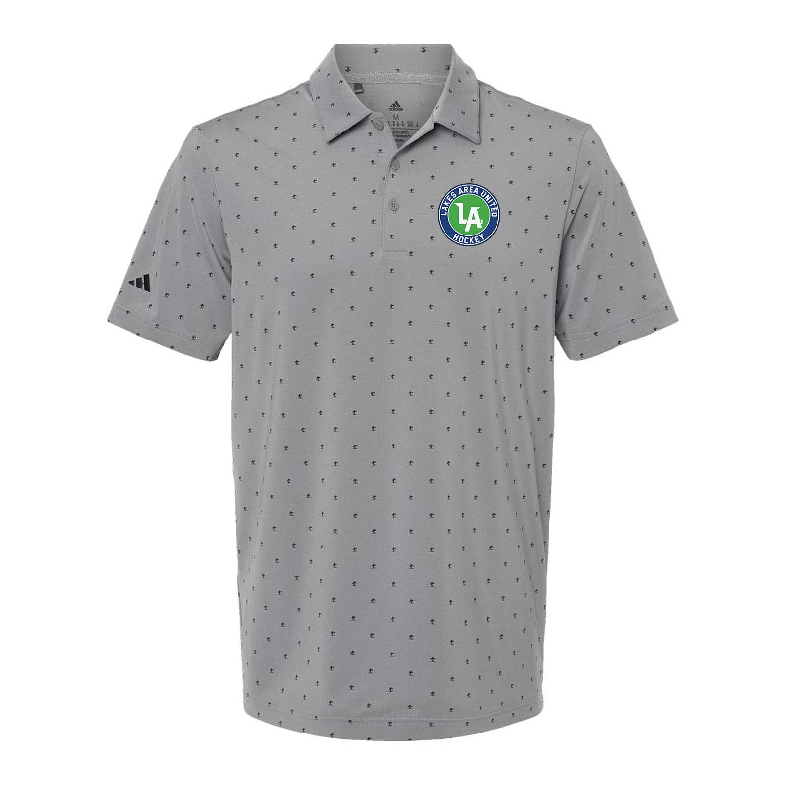 Lakes United Hockey Adidas - Pine Tree Polo Embroidery - Mato & Hash