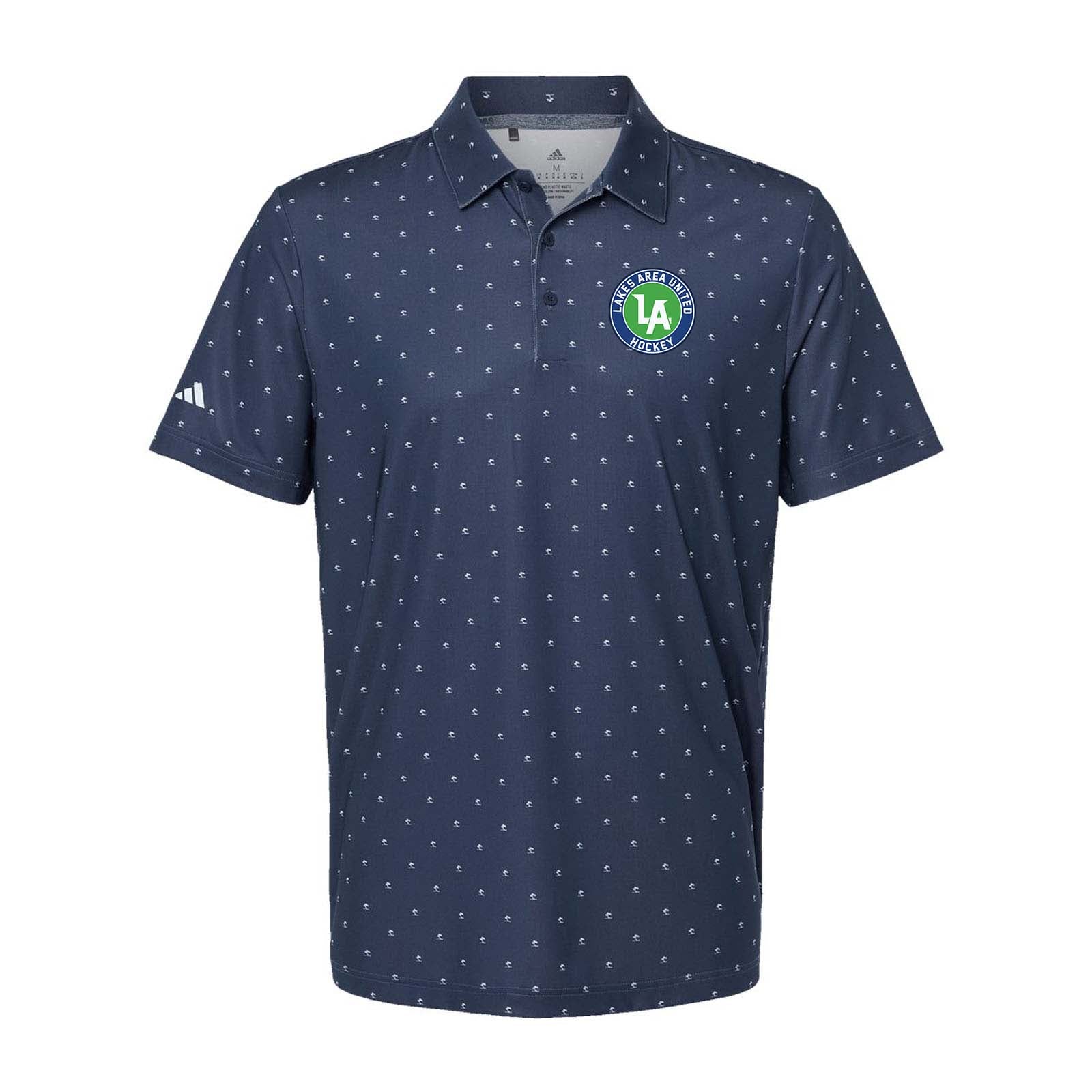 Lakes United Hockey Adidas - Pine Tree Polo Embroidery - Mato & Hash