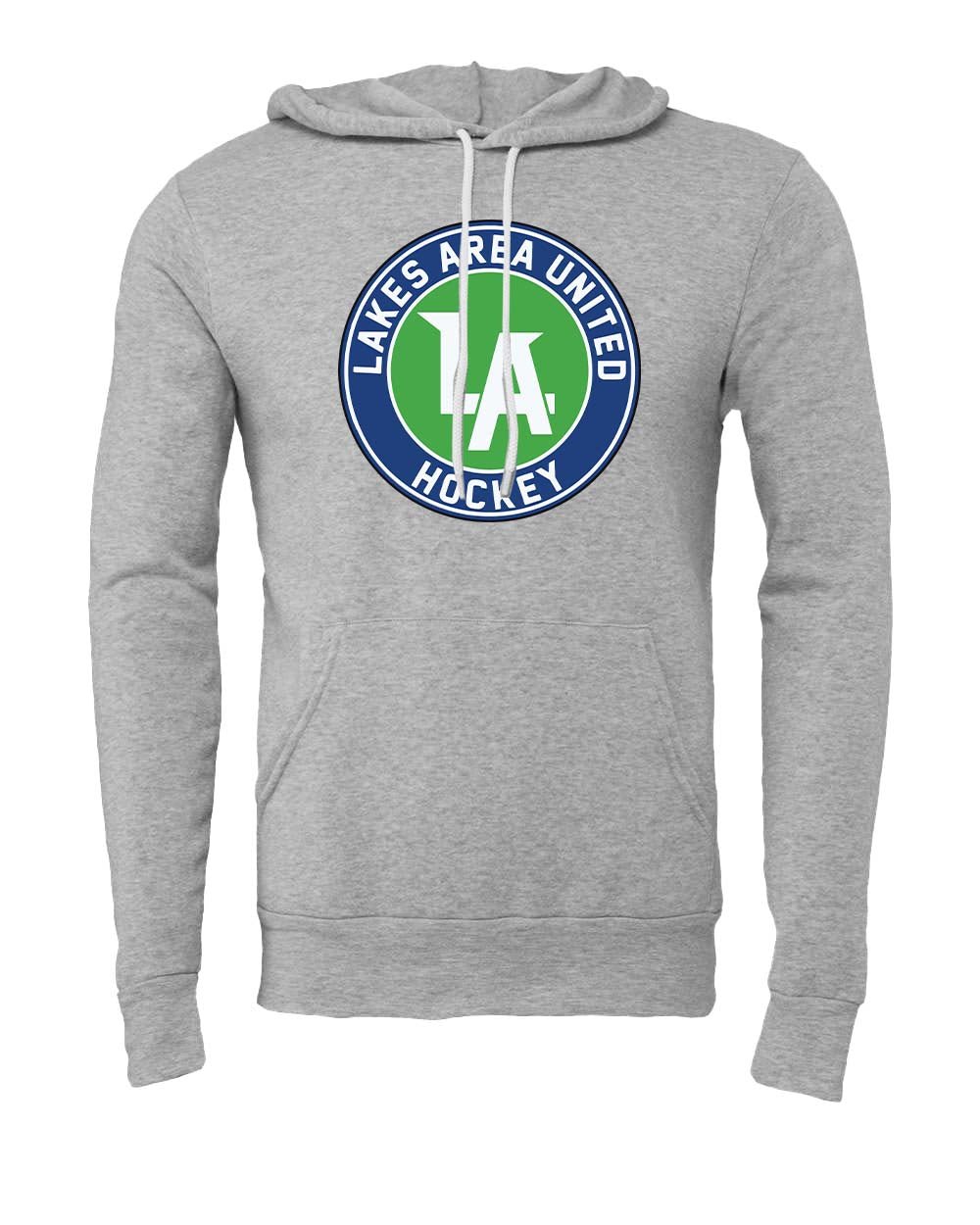 Lakes United Hockey Bella + Canvas Unisex Sponge Fleece Pullover Hoodie - Mato & HWhite