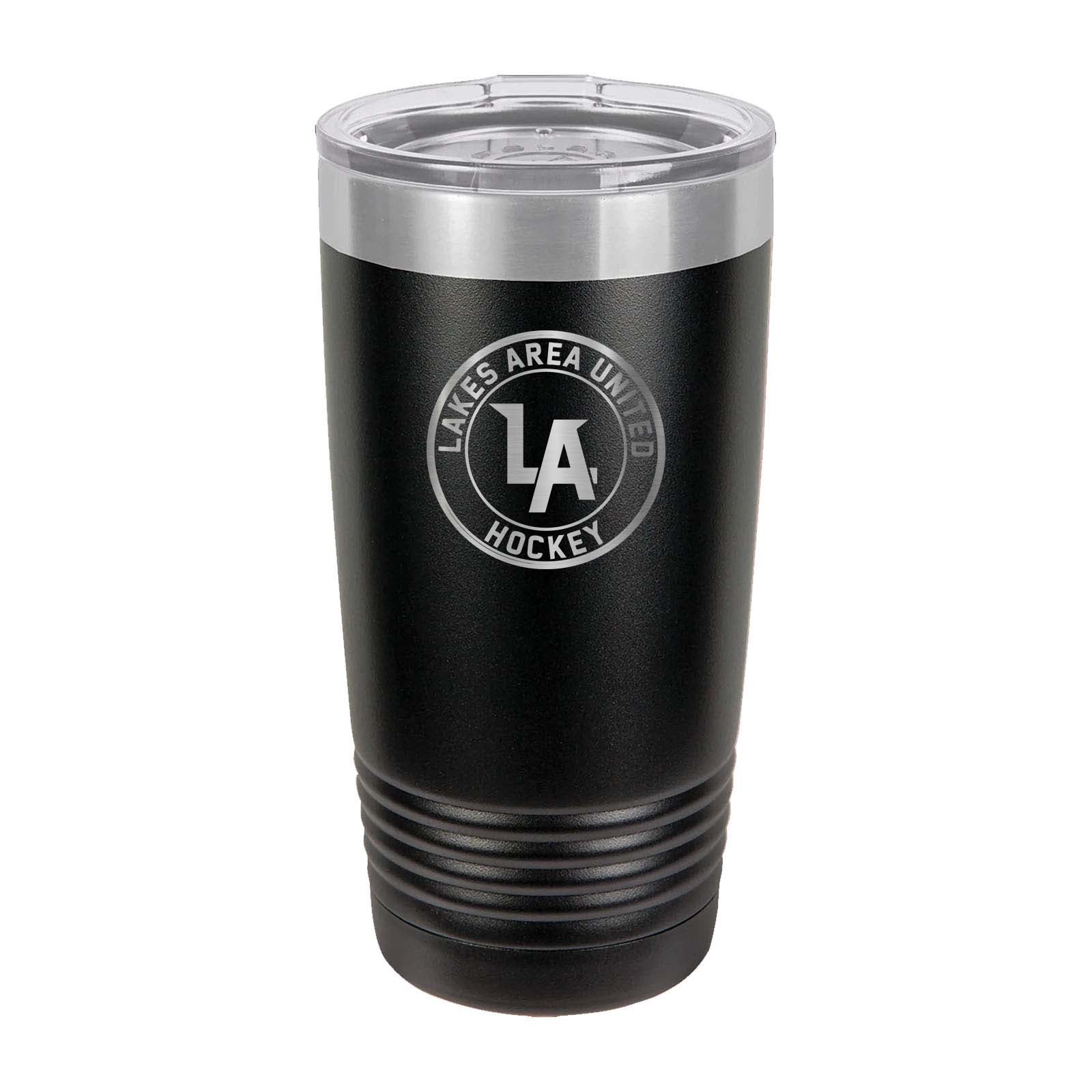 Lakes United Hockey Laser Engraved 20oz Pint with Sliding Lid - Mato & Hash