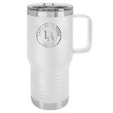 Lakes United Hockey Laser Engraved 20oz Travel Tumbler with Handle - Mato & Hash