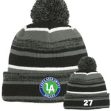 Lakes United Hockey New Era® Sideline Beanie Custom Number Embroidery