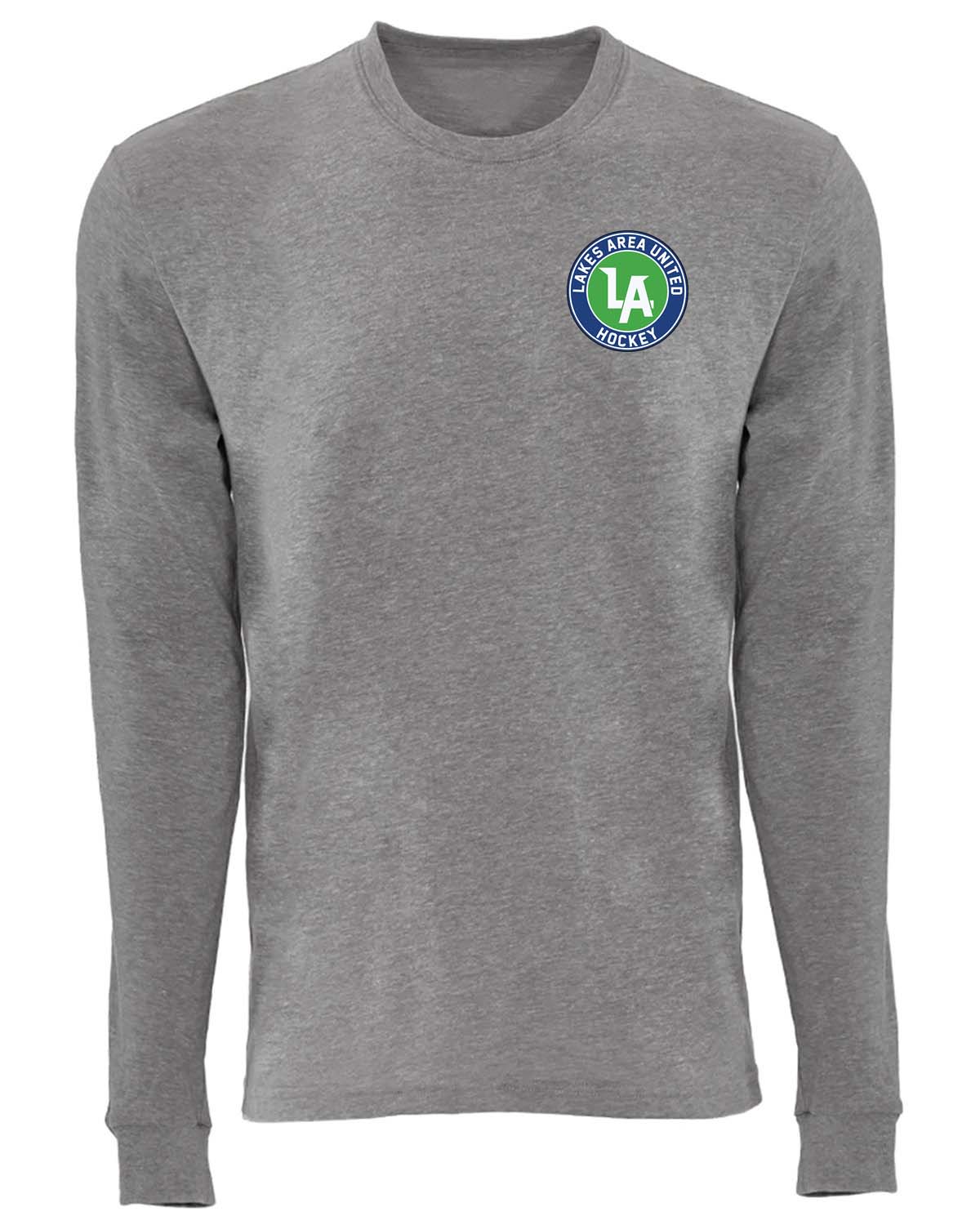 Lakes United Hockey Unisex Blended Long Sleeve T-Shirt Printed - Mato & Hash
