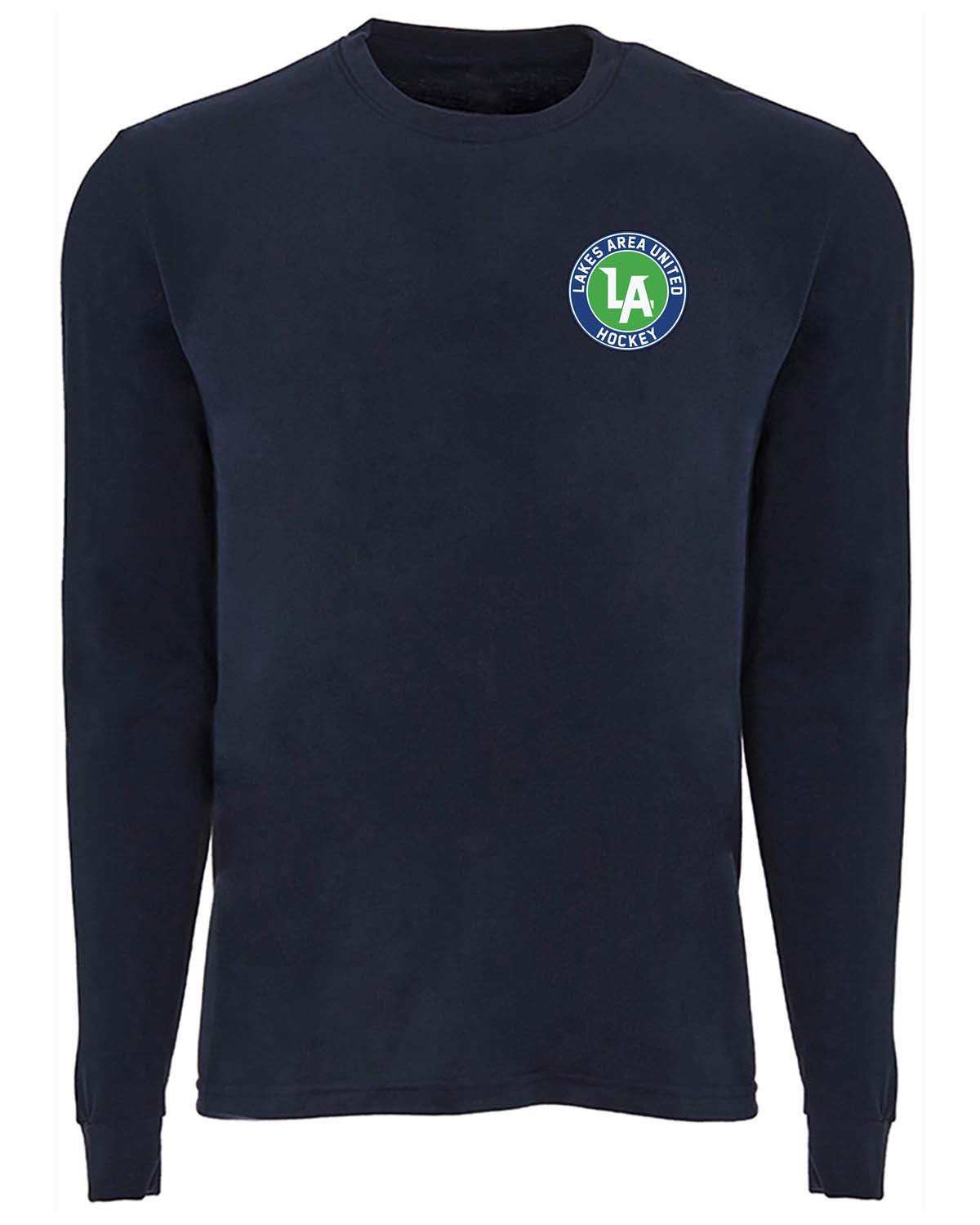 Lakes United Hockey Unisex Blended Long Sleeve T-Shirt Printed - Mato & Hash