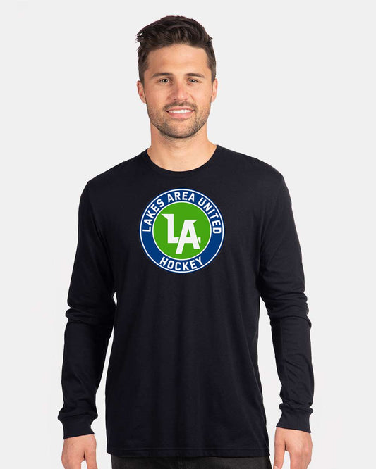 Lakes United Hockey Unisex Blended Long Sleeve T-Shirt Printed - Mato & Hash