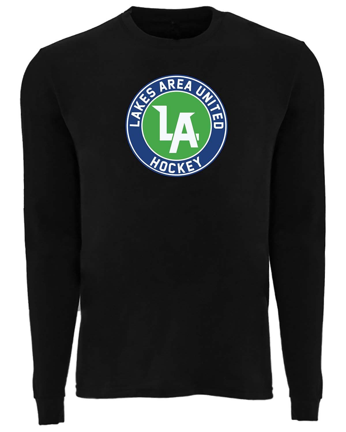 Lakes United Hockey Unisex Blended Long Sleeve T-Shirt Printed - Mato & Hash