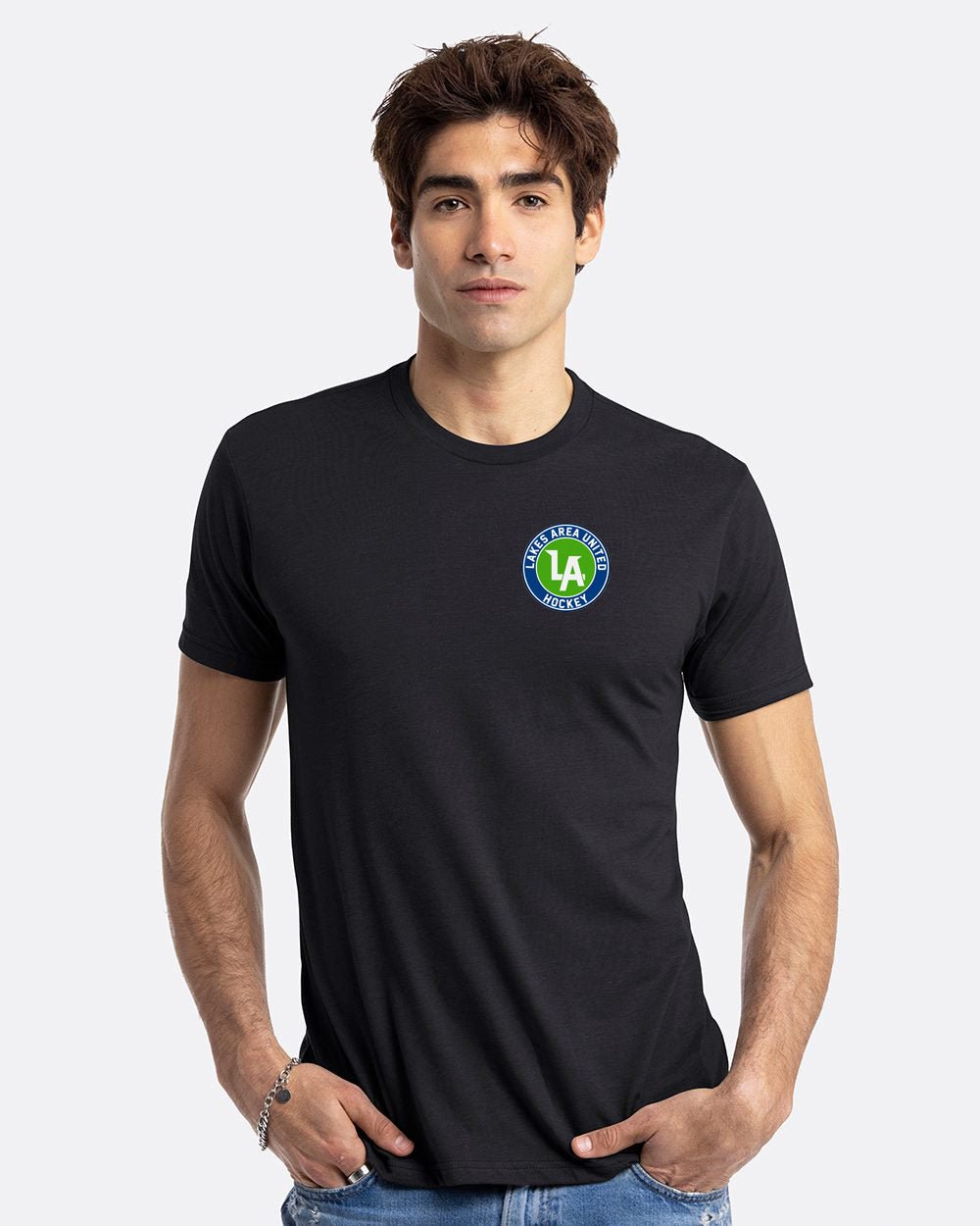 Lakes United Hockey Unisex Blended T-Shirt Printed - Mato & Hash