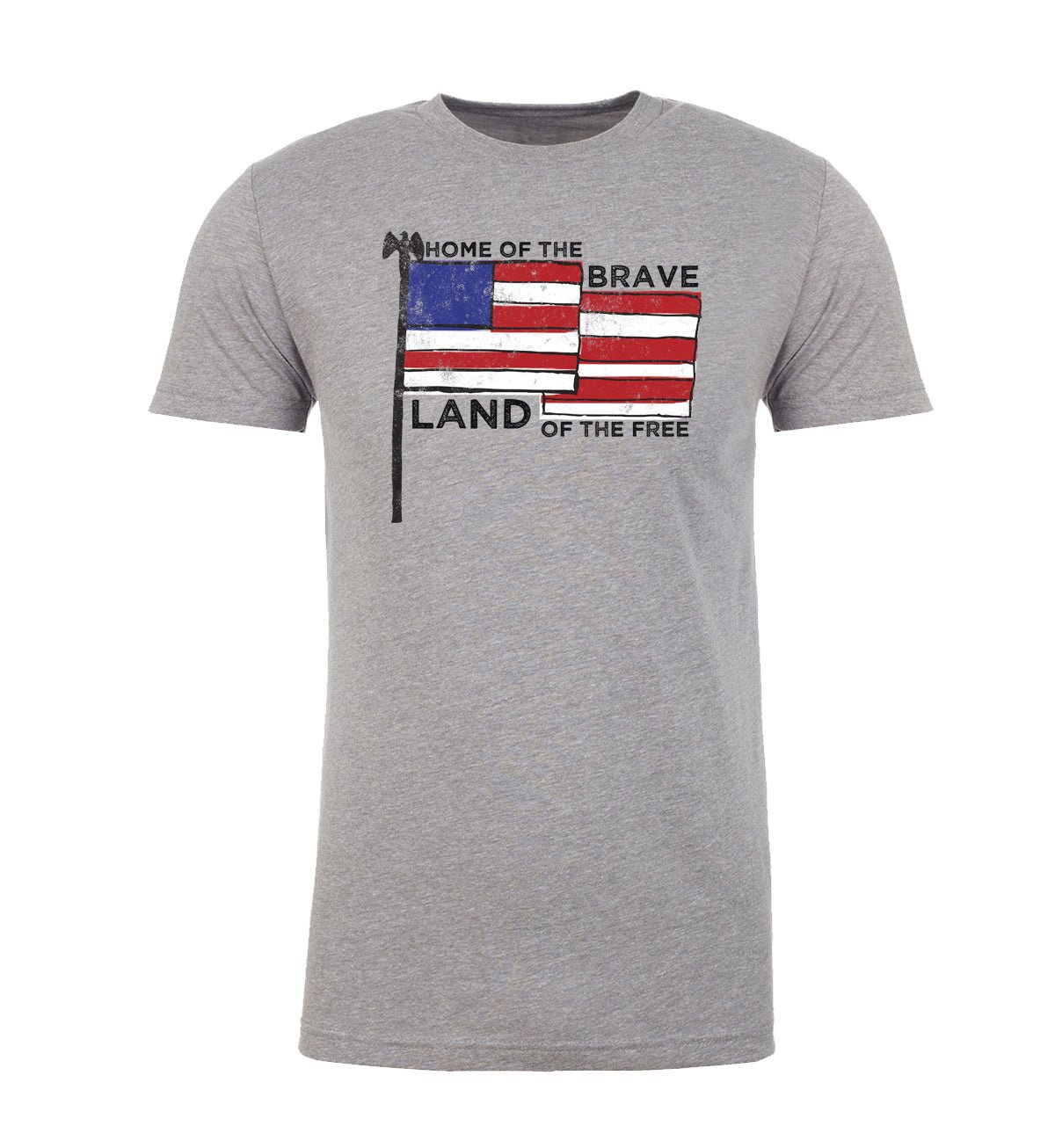 Land of the Free, Home of the Brave Unisex 4th of July T Shirts - Mato & Hash
