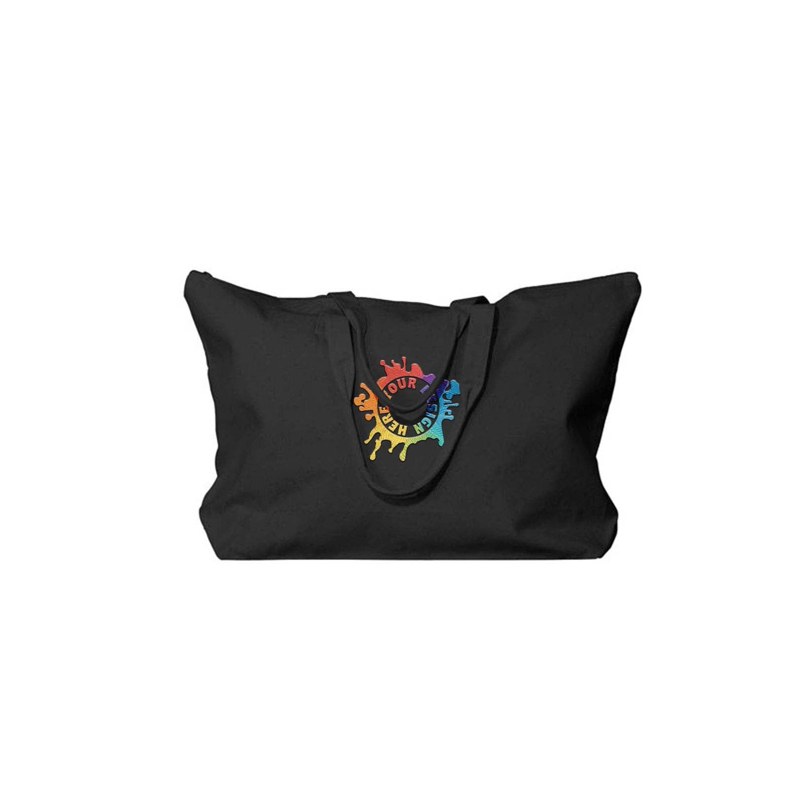 Liberty Bags Amanda Canvas Tote Embroidery - Mato & Hash