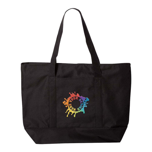 Liberty Bags Bay View Giant Zippered Boat Tote Embroidery - Mato & Hash