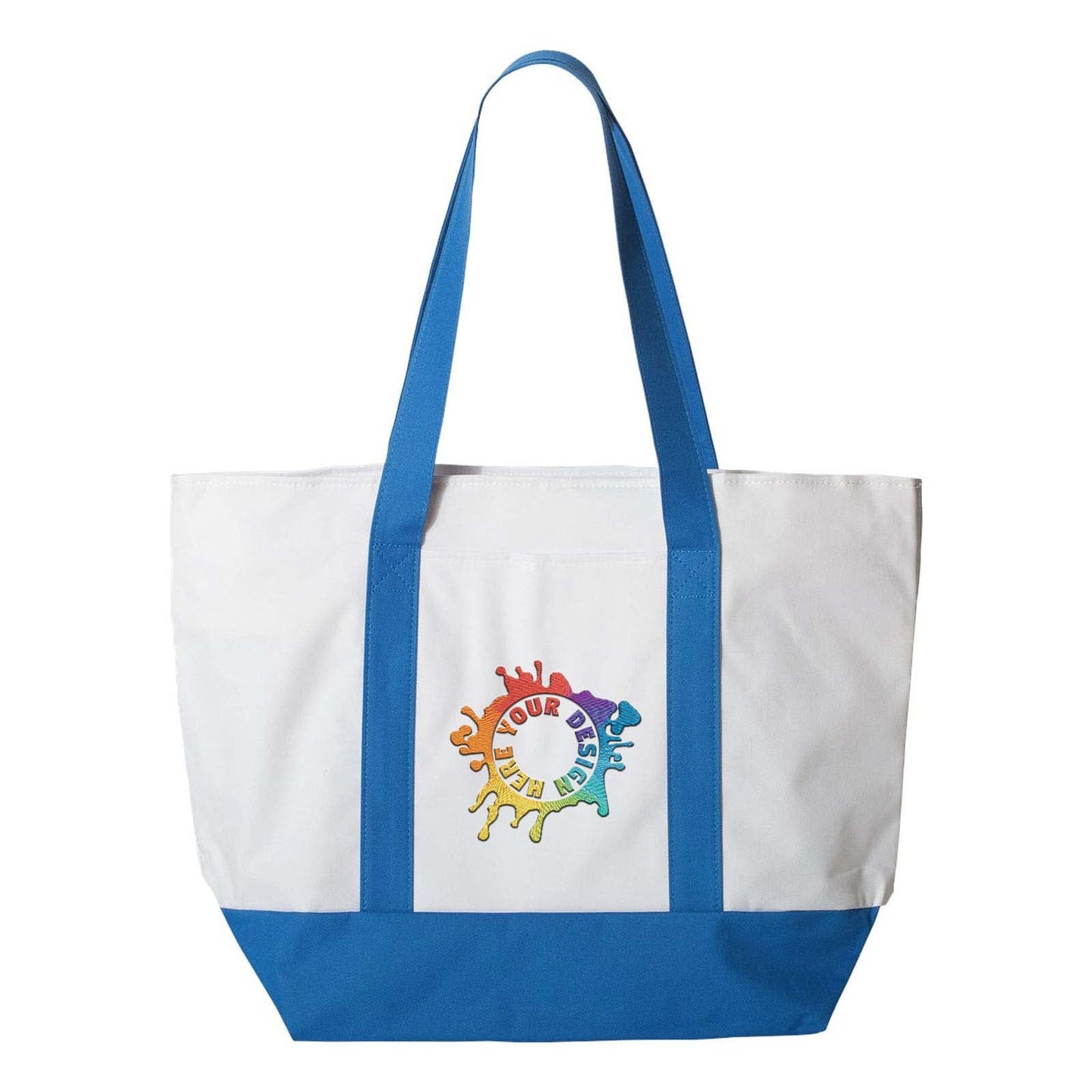 Liberty Bags Bay View Giant Zippered Boat Tote Embroidery - Mato & Hash