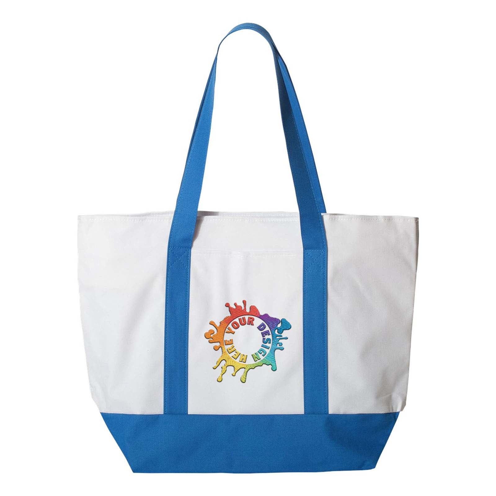 Liberty Bags Bay View Giant Zippered Boat Tote Embroidery - Mato & Hash