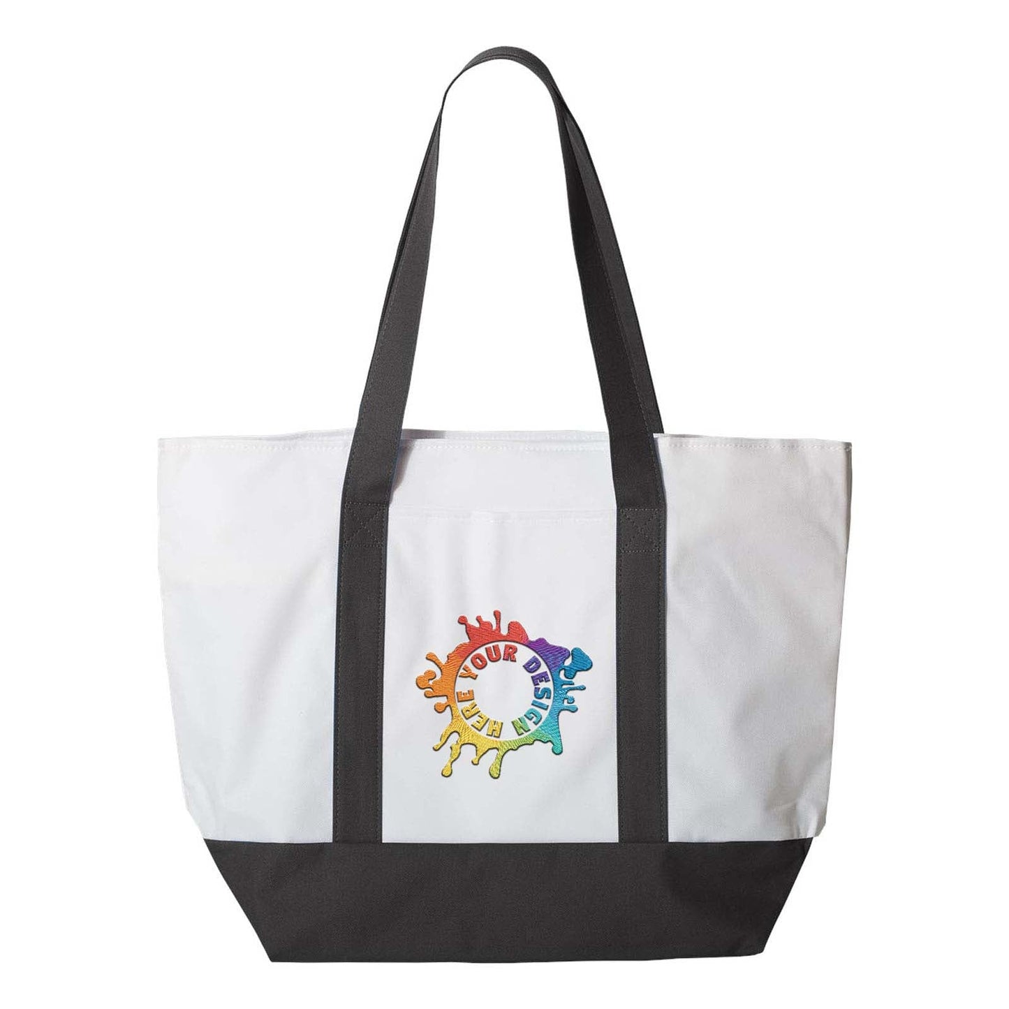 Liberty Bags Bay View Giant Zippered Boat Tote Embroidery - Mato & Hash