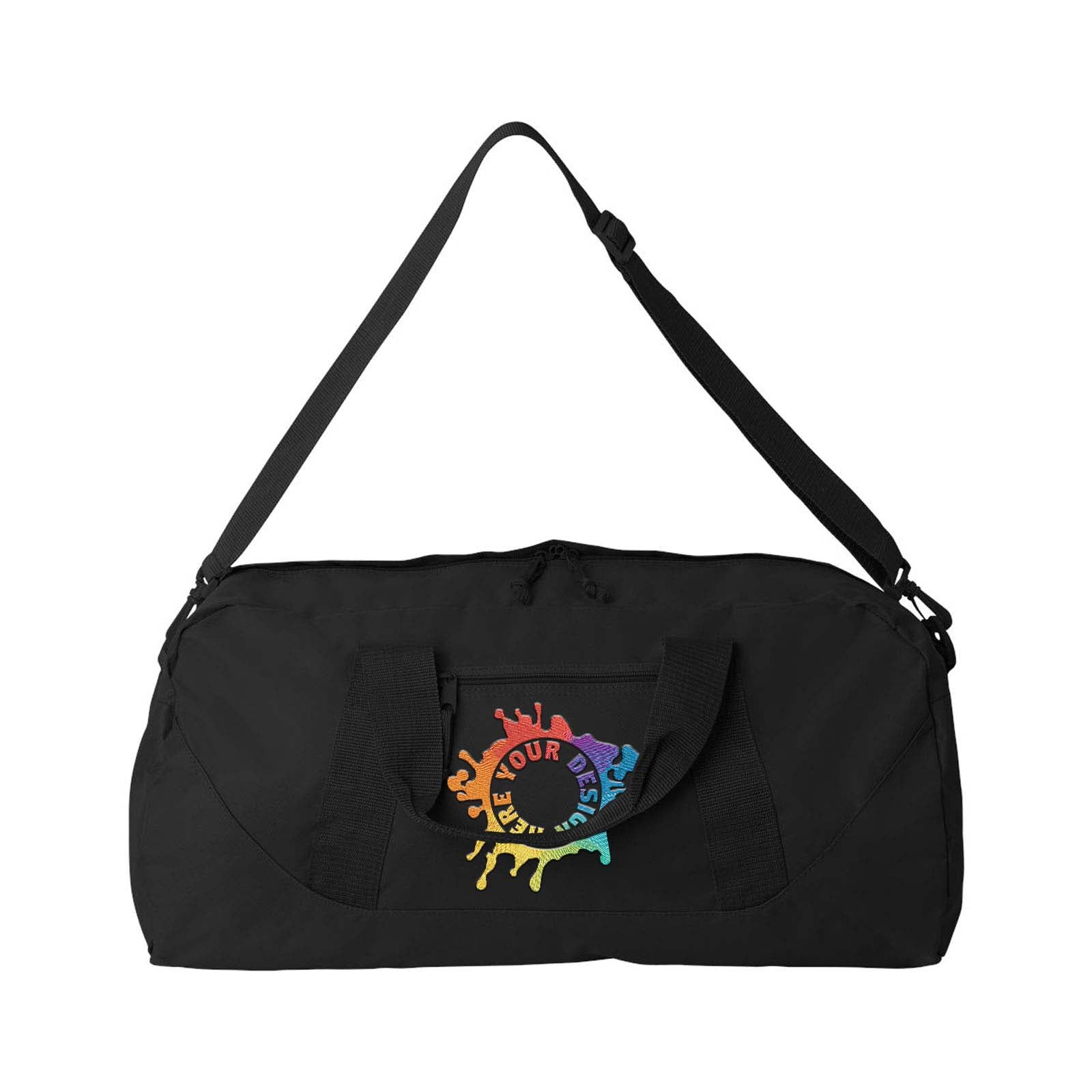 Liberty Bags Recycled 23 1/2" Large Duffel Bag Embroidery - Mato & Hash