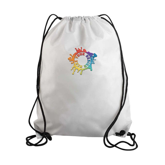 Liberty Bags Value Drawstring Backpack Embroidery - Mato & Hash