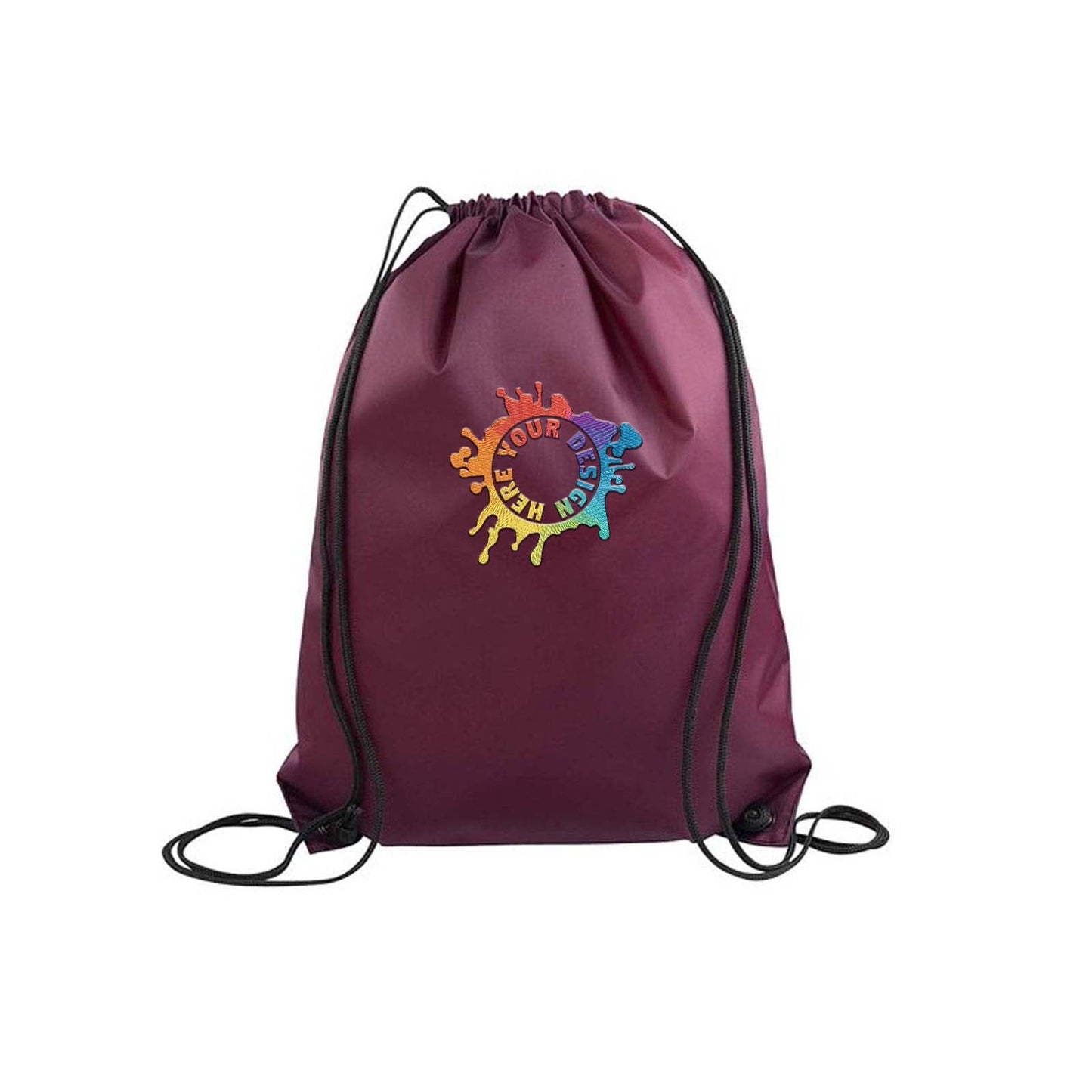 Liberty Bags Value Drawstring Backpack Embroidery - Mato & Hash
