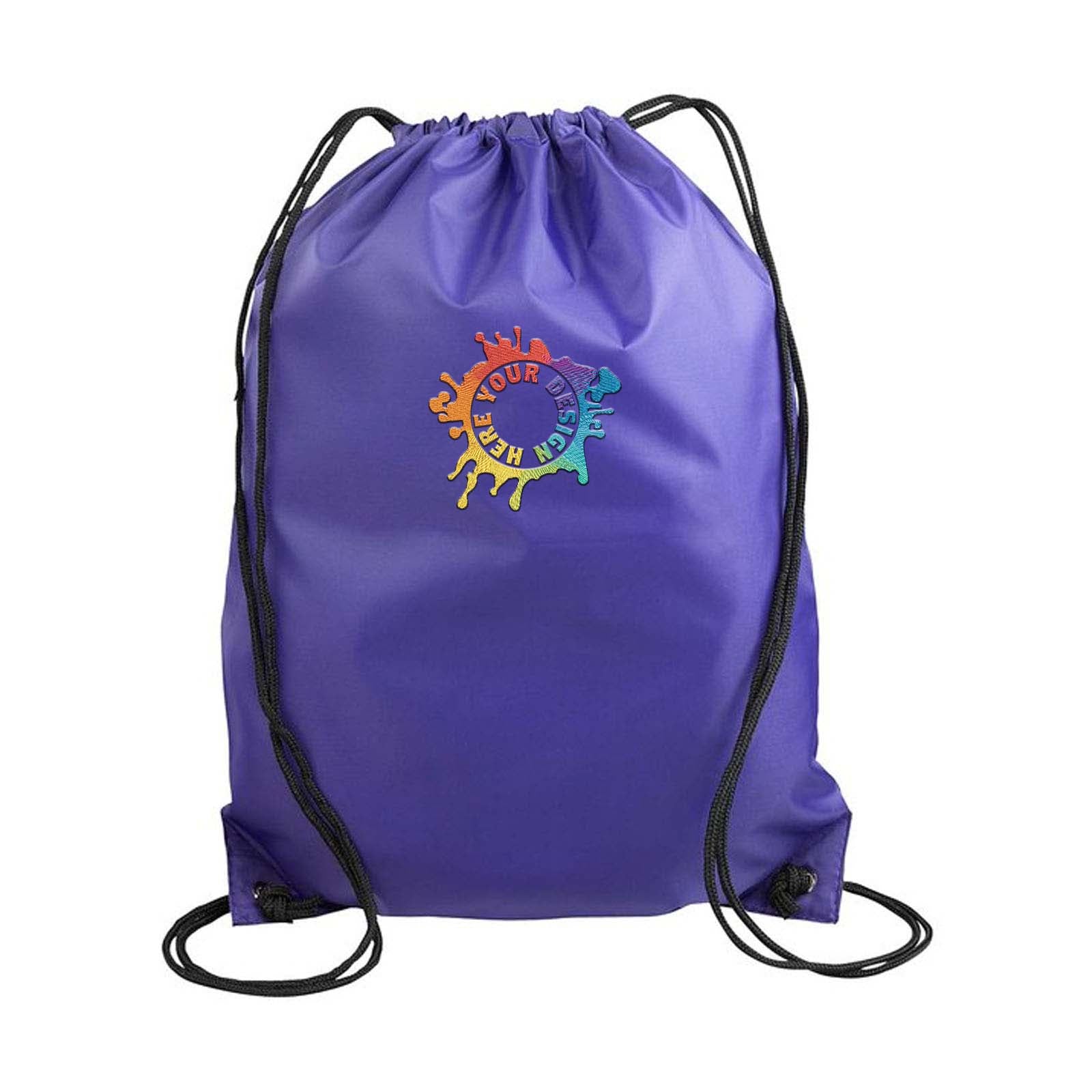 Liberty Bags Value Drawstring Backpack Embroidery - Mato & Hash