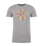 Lit Fireworks Unisex 4th of July T Shirts