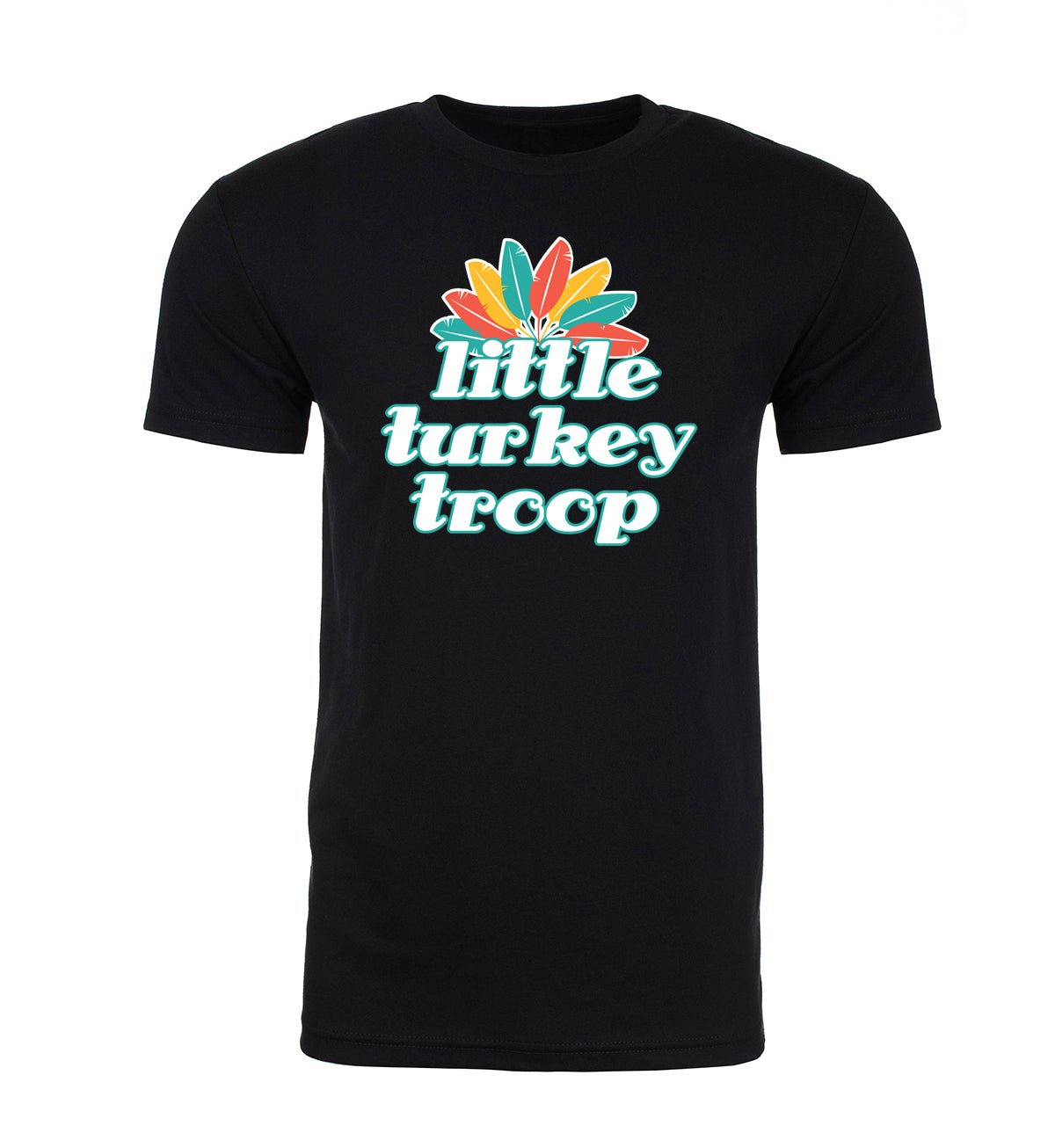 Little Turkey Troop Unisex Thanksgiving T Shirts - Mato & Hash