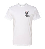 Love Give Serve Front Only Unisex T-Shirt - Mato & Hash