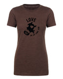 Love Is in the Air Womens Valentine's Day T Shirts - Mato & Hash