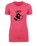Love Is in the Air Womens Valentine's Day T Shirts