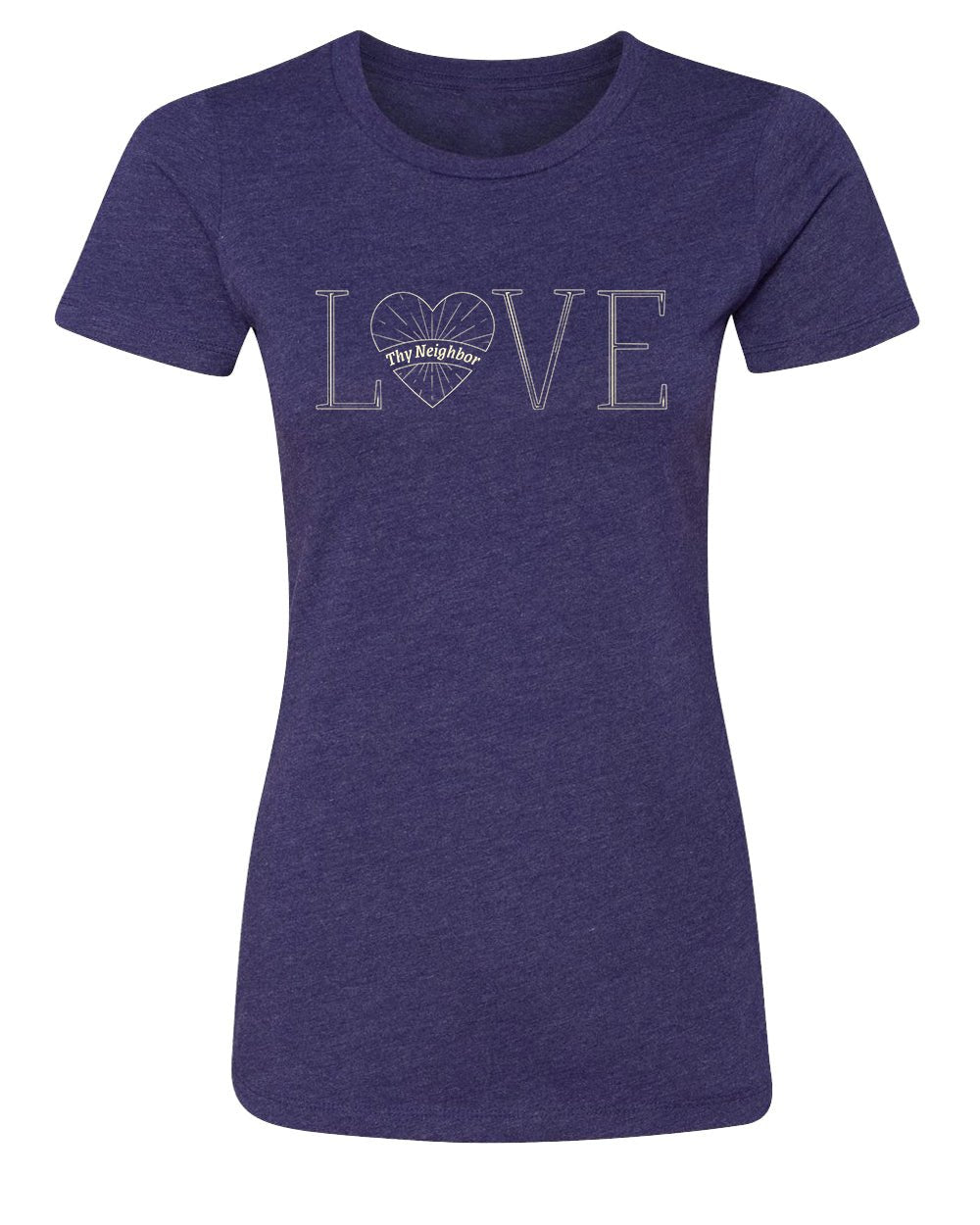Love Thy Neighbor Womens Christian T Shirts - Mato & Hash