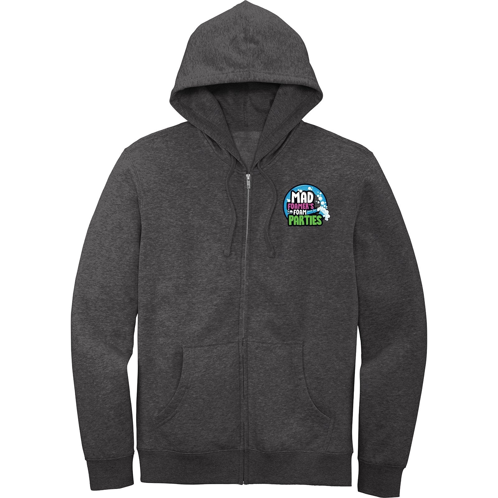 Mad Foamers District® V.I.T.™ Fleece Full-Zip Hoodie - Mato & Hash