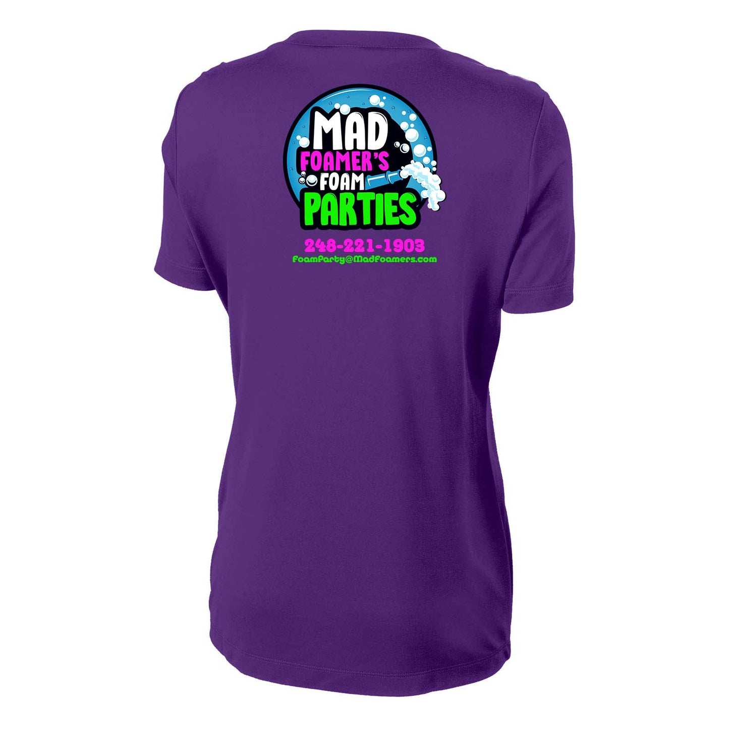 Mad Foamers Sport-Tek® Ladies PosiCharge® Competitor™ Tee - Mato & Hash