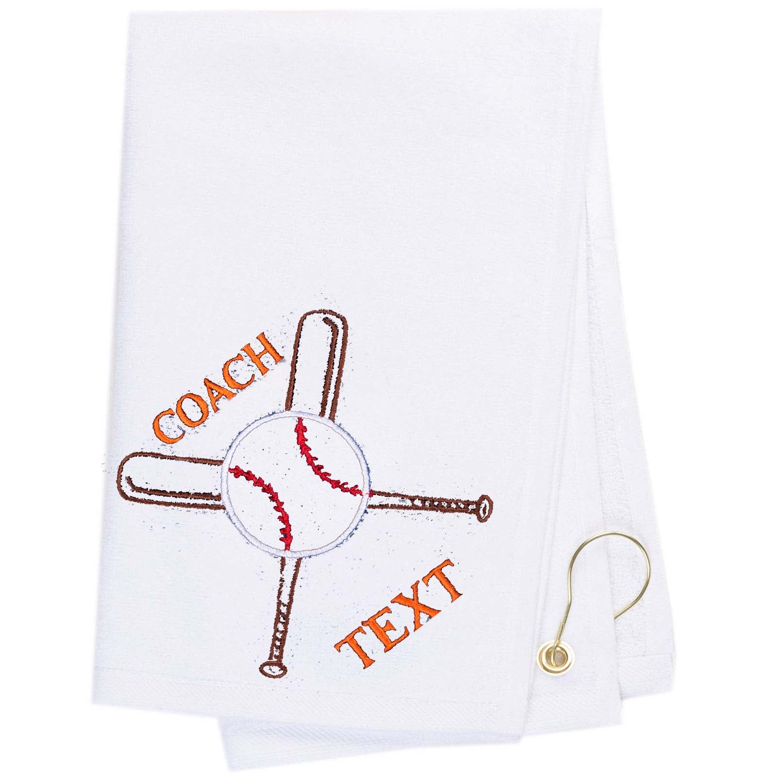 Mato & Hash Baseball Towels Embroidery - Mato & Hash