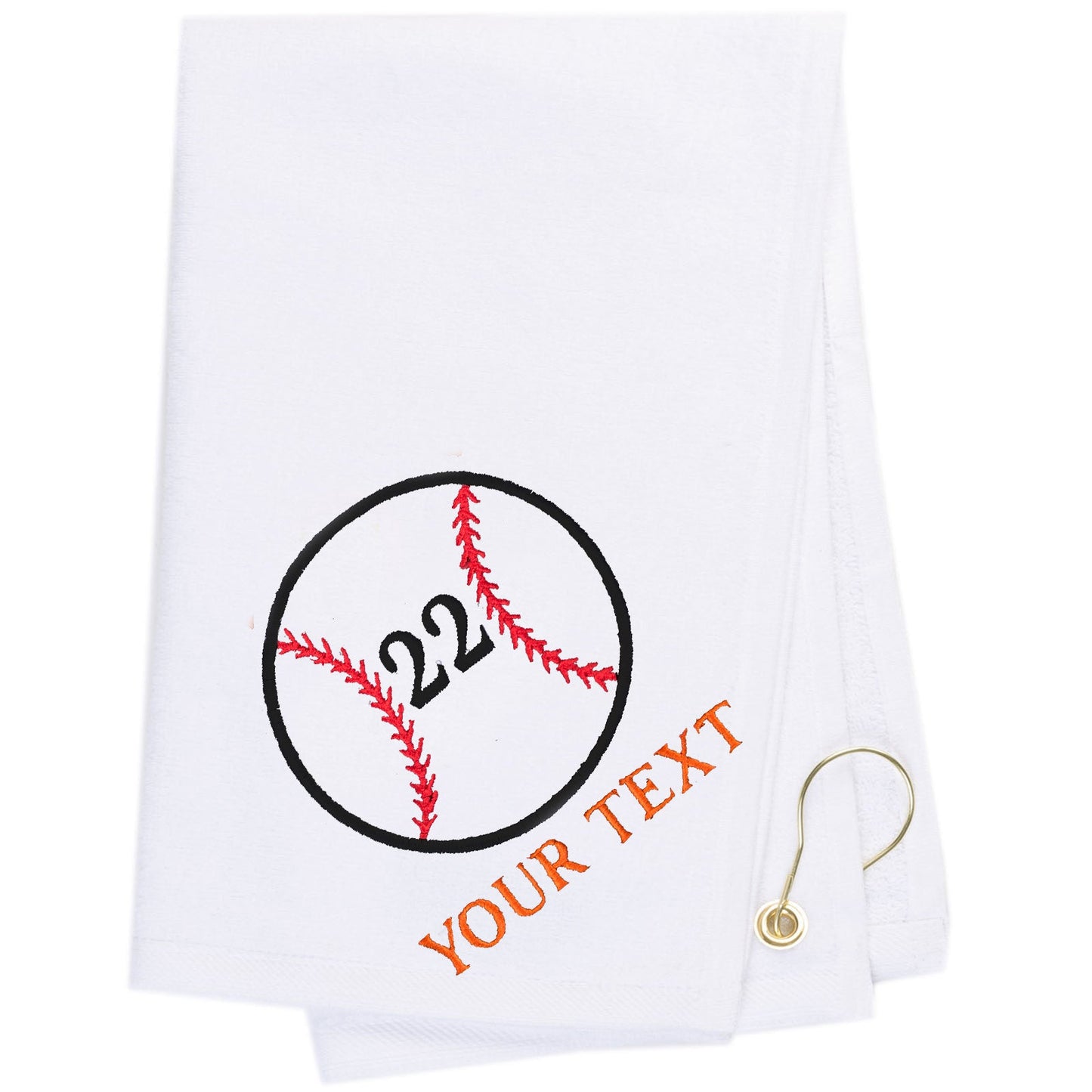 Mato & Hash Baseball Towels Embroidery - Mato & Hash