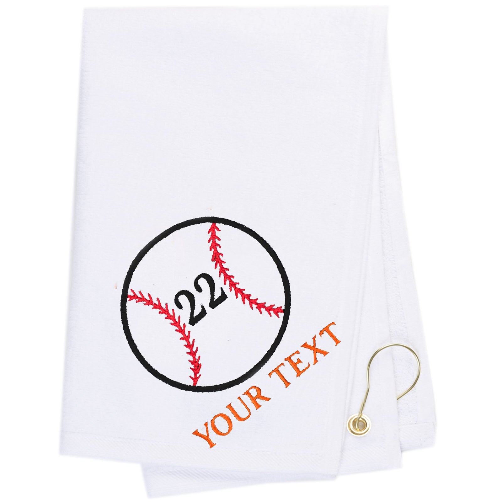 Mato & Hash Baseball Towels Embroidery - Mato & Hash