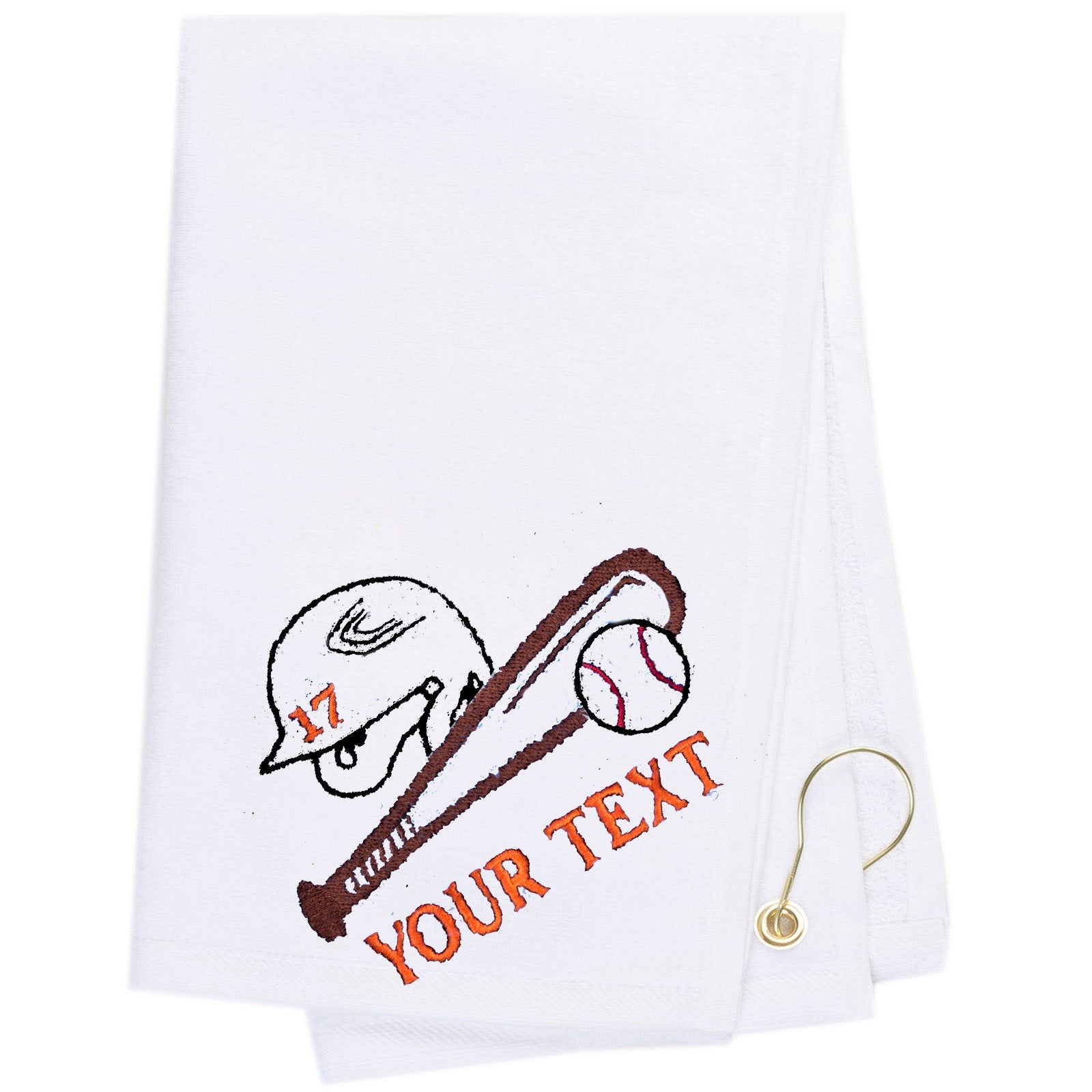 Mato & Hash Baseball Towels Embroidery - Mato & Hash