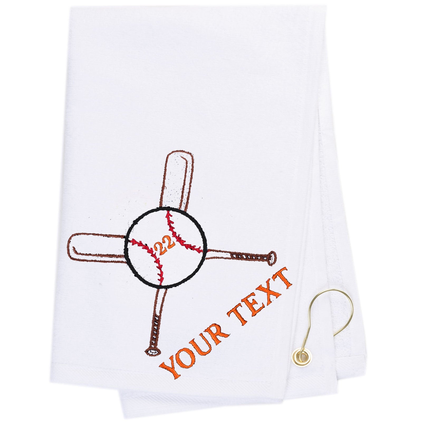 Mato & Hash Baseball Towels Embroidery - Mato & Hash