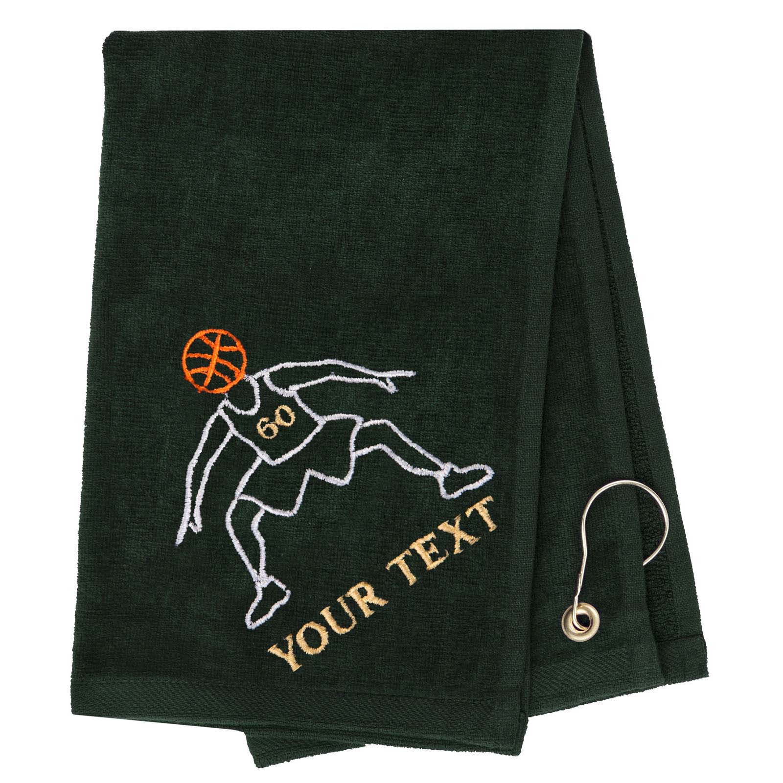 Mato & Hash Basketball Towels Embroidery - Mato & Hash