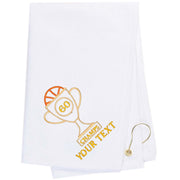 Mato & Hash Basketball Towels Embroidery - Mato & Hash