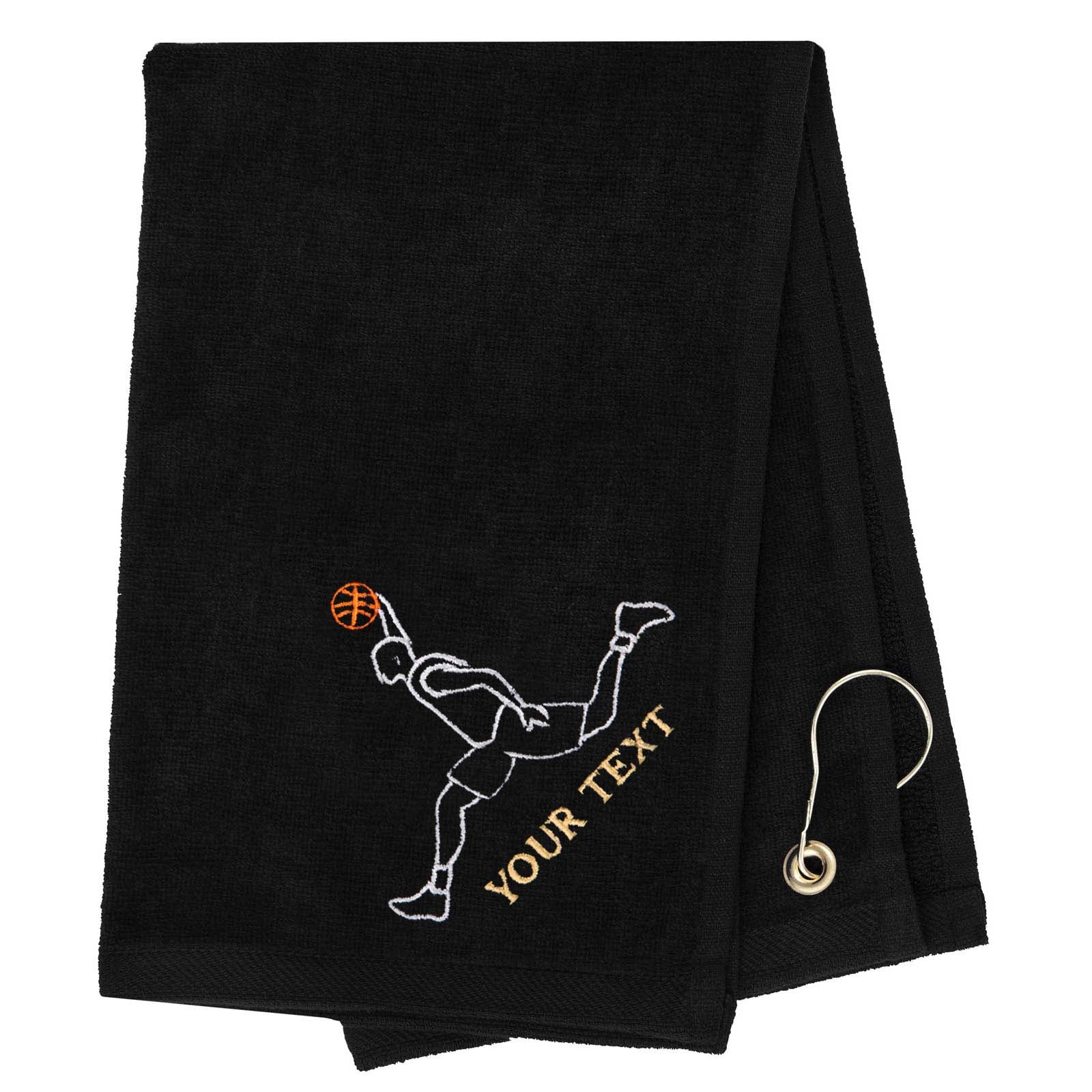 Mato & Hash Basketball Towels Embroidery - Mato & Hash