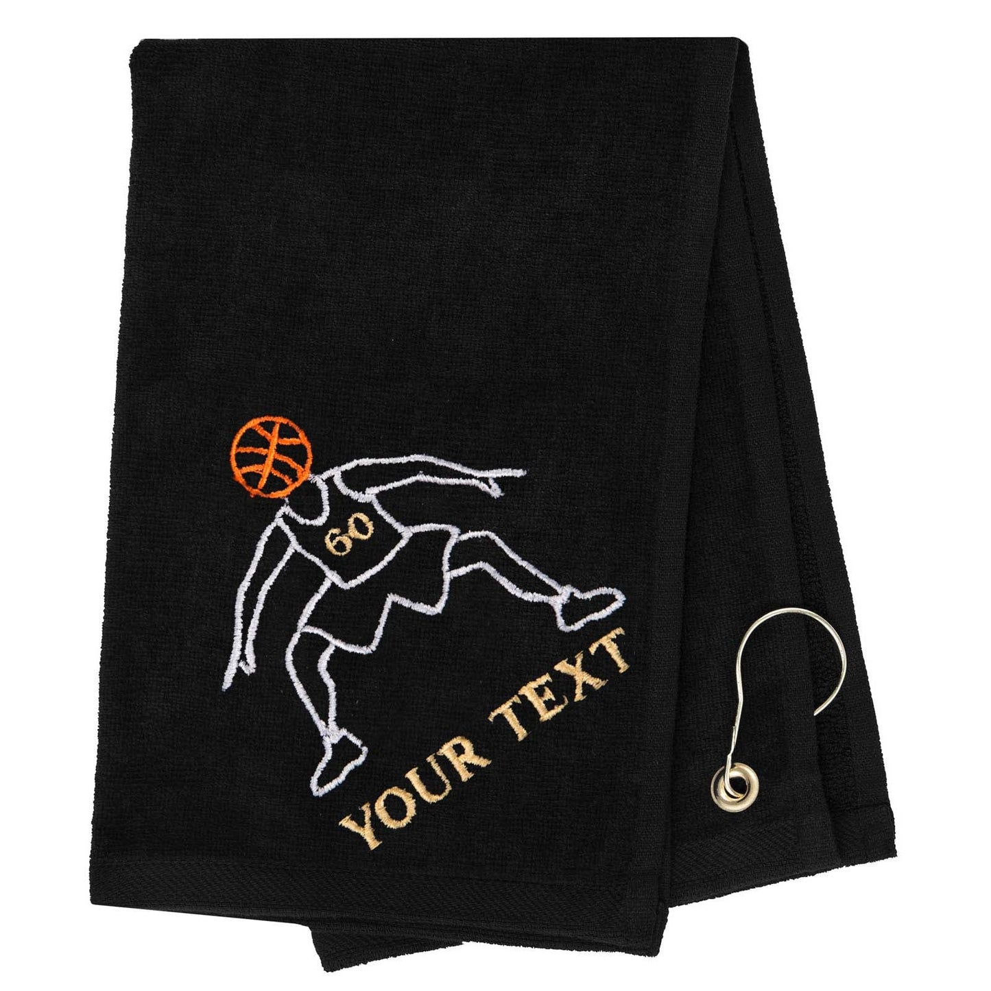 Mato & Hash Basketball Towels Embroidery - Mato & Hash