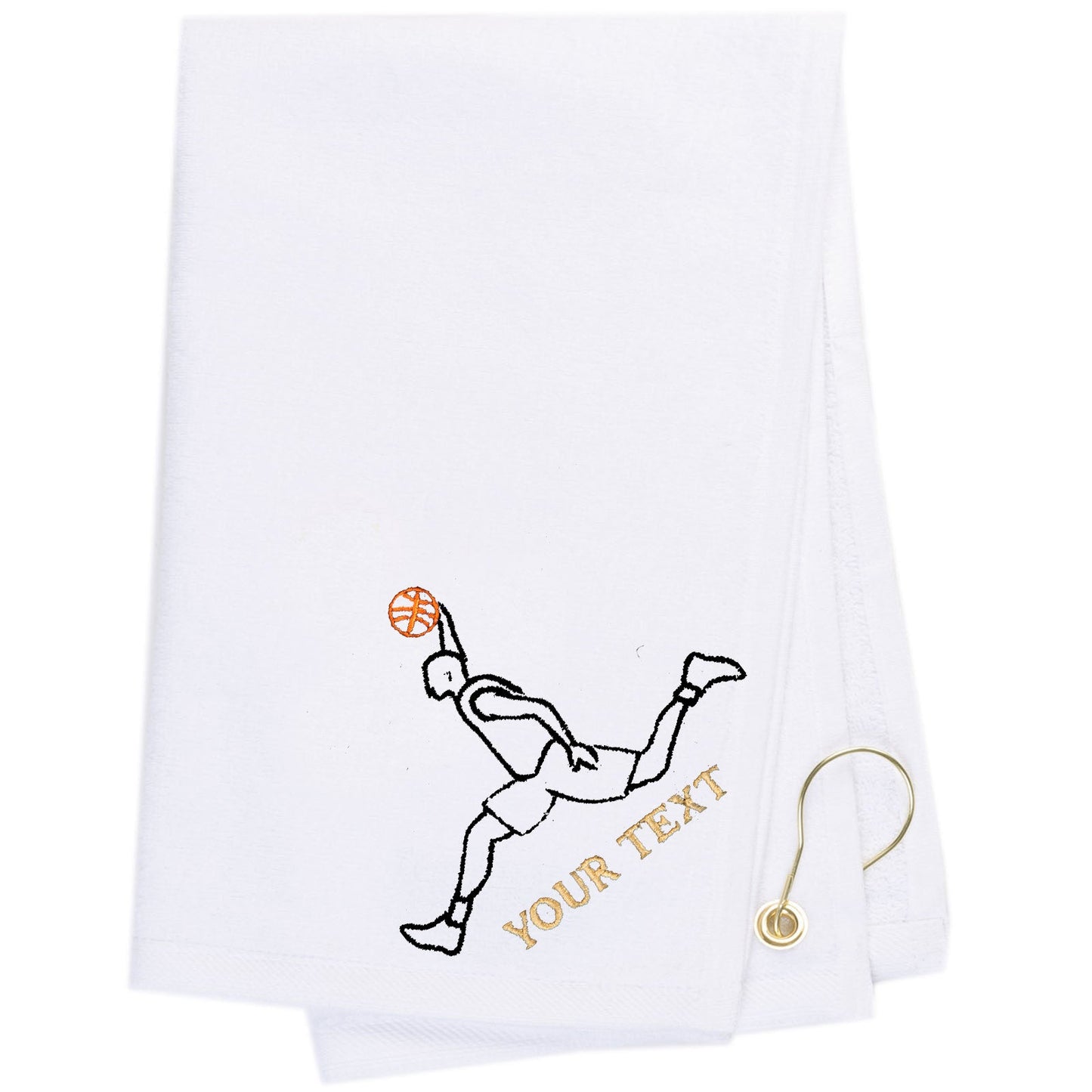 Mato & Hash Basketball Towels Embroidery - Mato & Hash