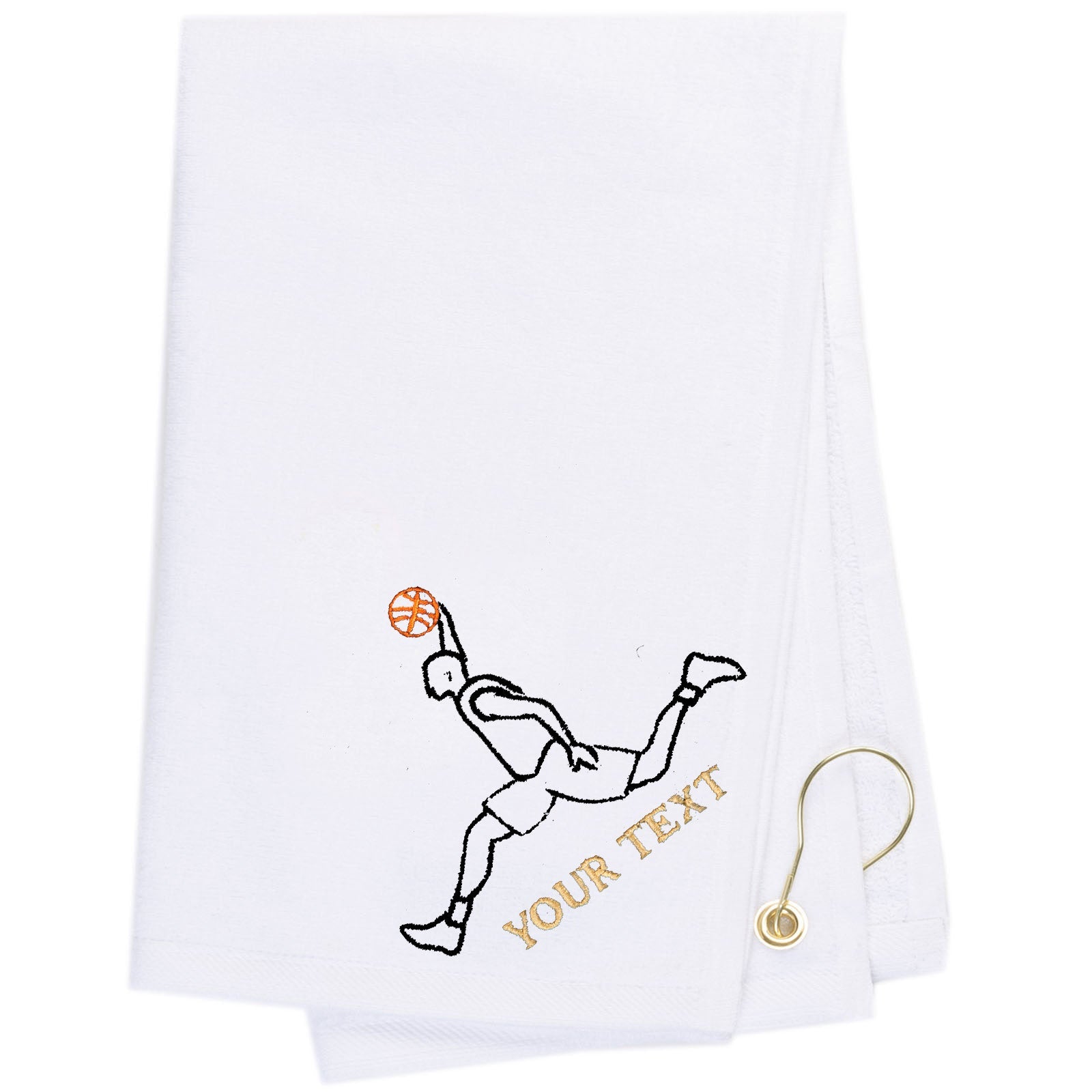 Mato & Hash Basketball Towels Embroidery - Mato & Hash