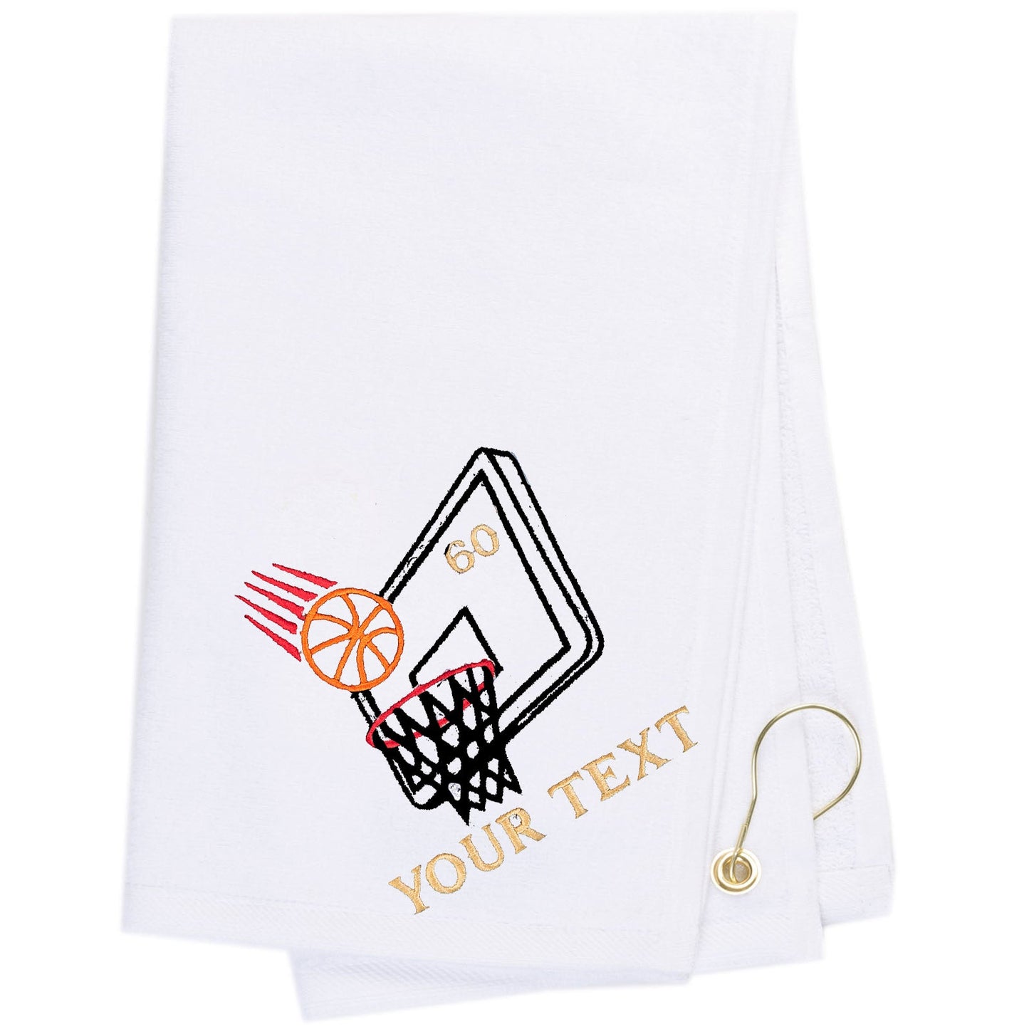 Mato & Hash Basketball Towels Embroidery - Mato & Hash