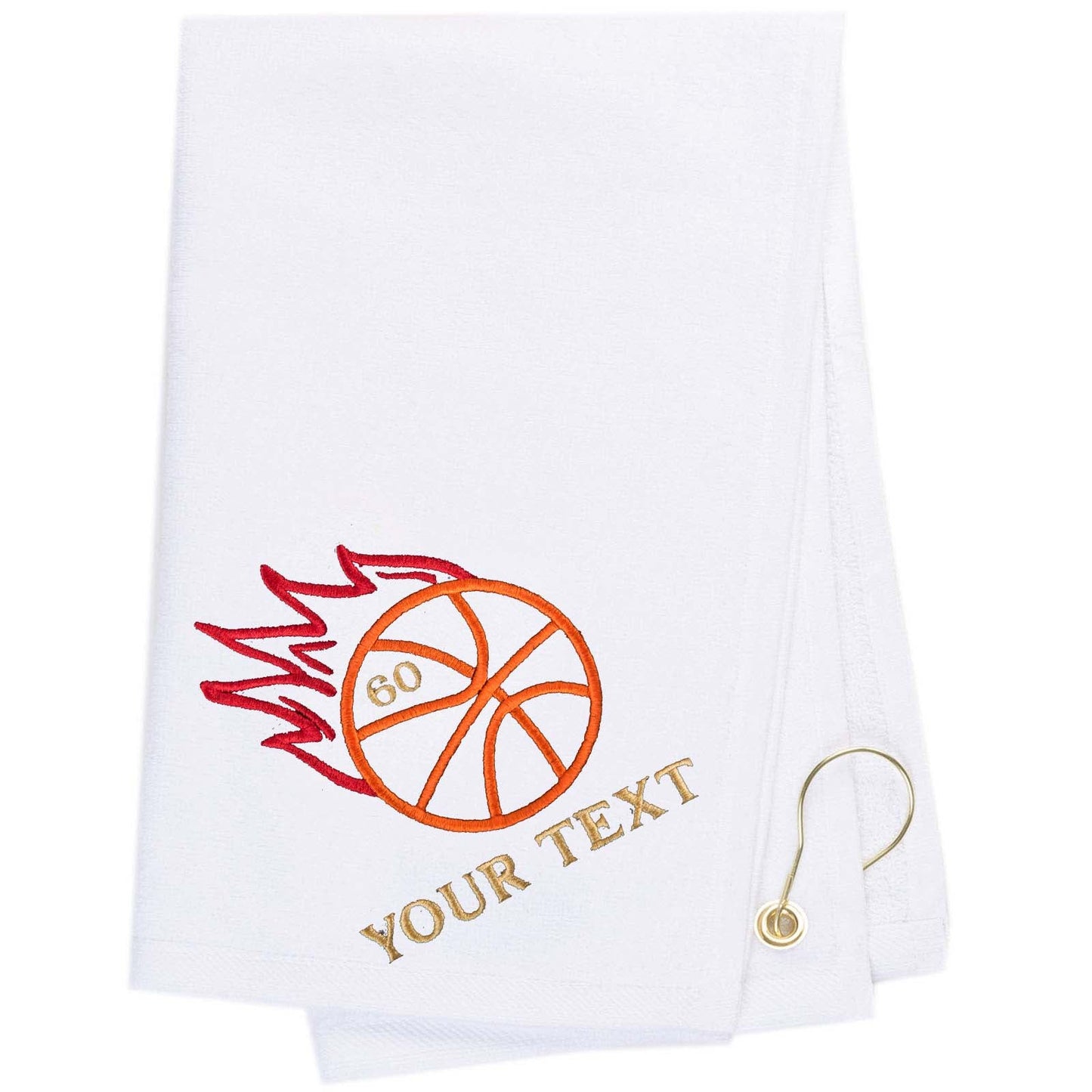 Mato & Hash Basketball Towels Embroidery - Mato & Hash