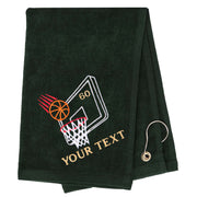 Mato & Hash Basketball Towels Embroidery - Mato & Hash