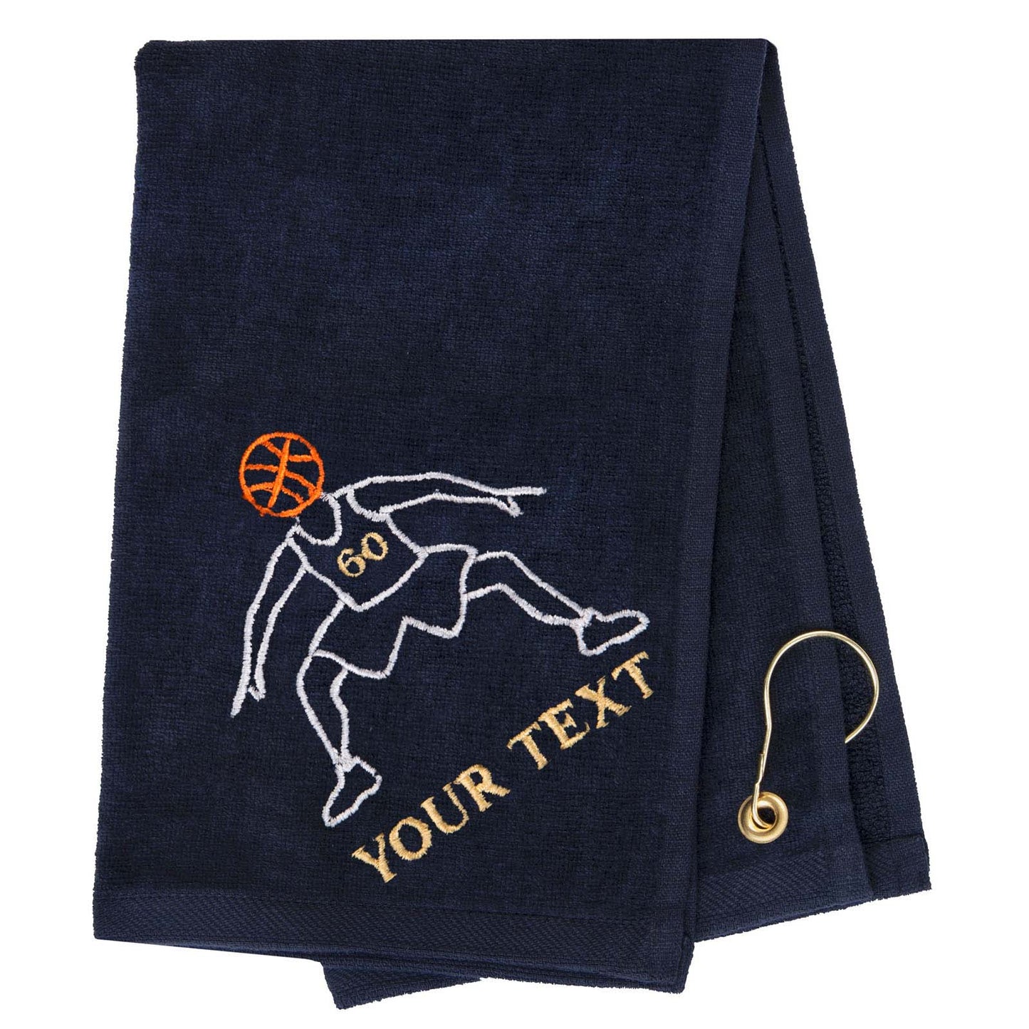 Mato & Hash Basketball Towels Embroidery - Mato & Hash